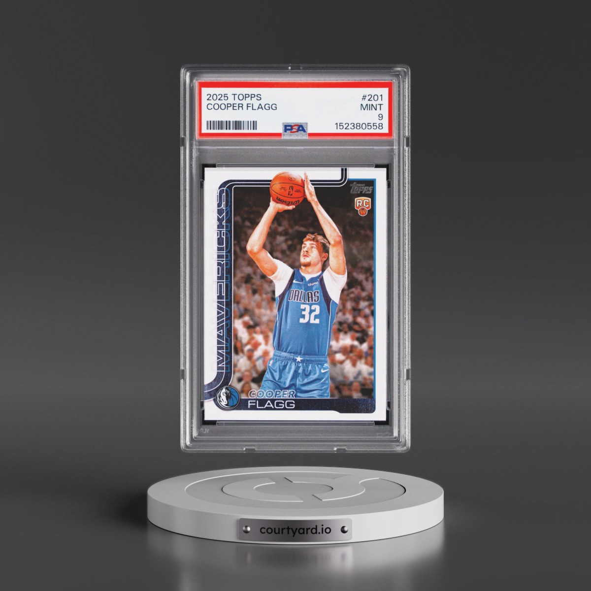 2025 Topps #201 Cooper Flagg (PSA 9 MINT)