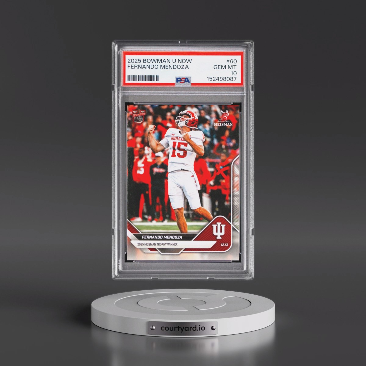 2025 Bowman U Now #60 Fernando Mendoza (PSA 10 GEM MINT)