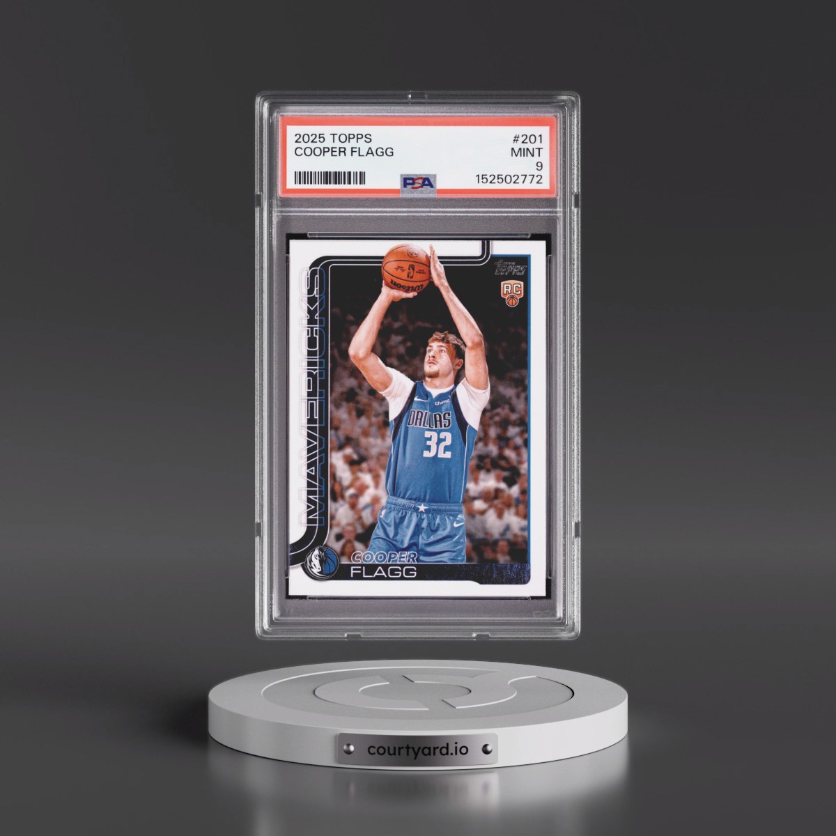 2025 Topps #201 Cooper Flagg (PSA 9 MINT)