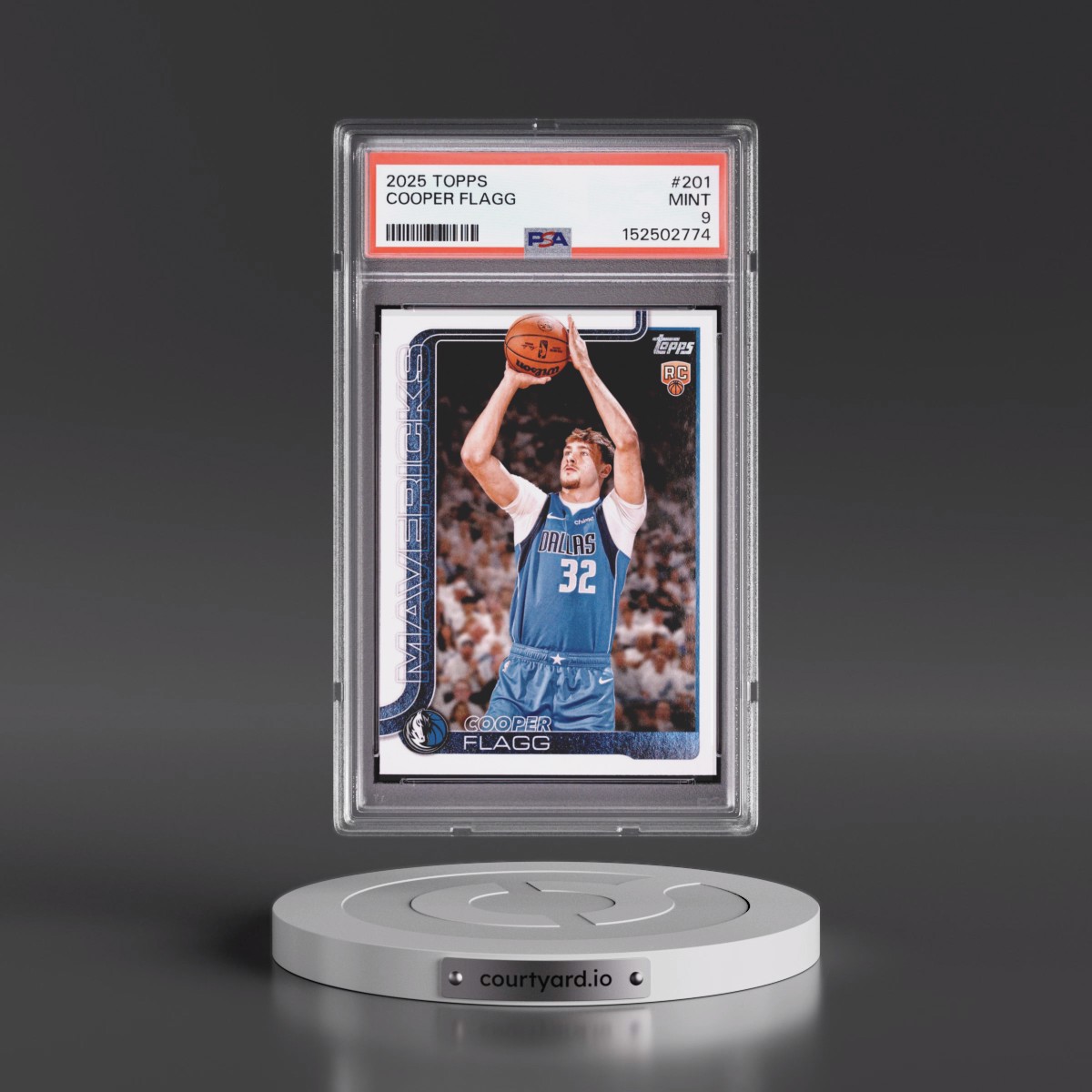 2025 Topps #201 Cooper Flagg (PSA 9 MINT)