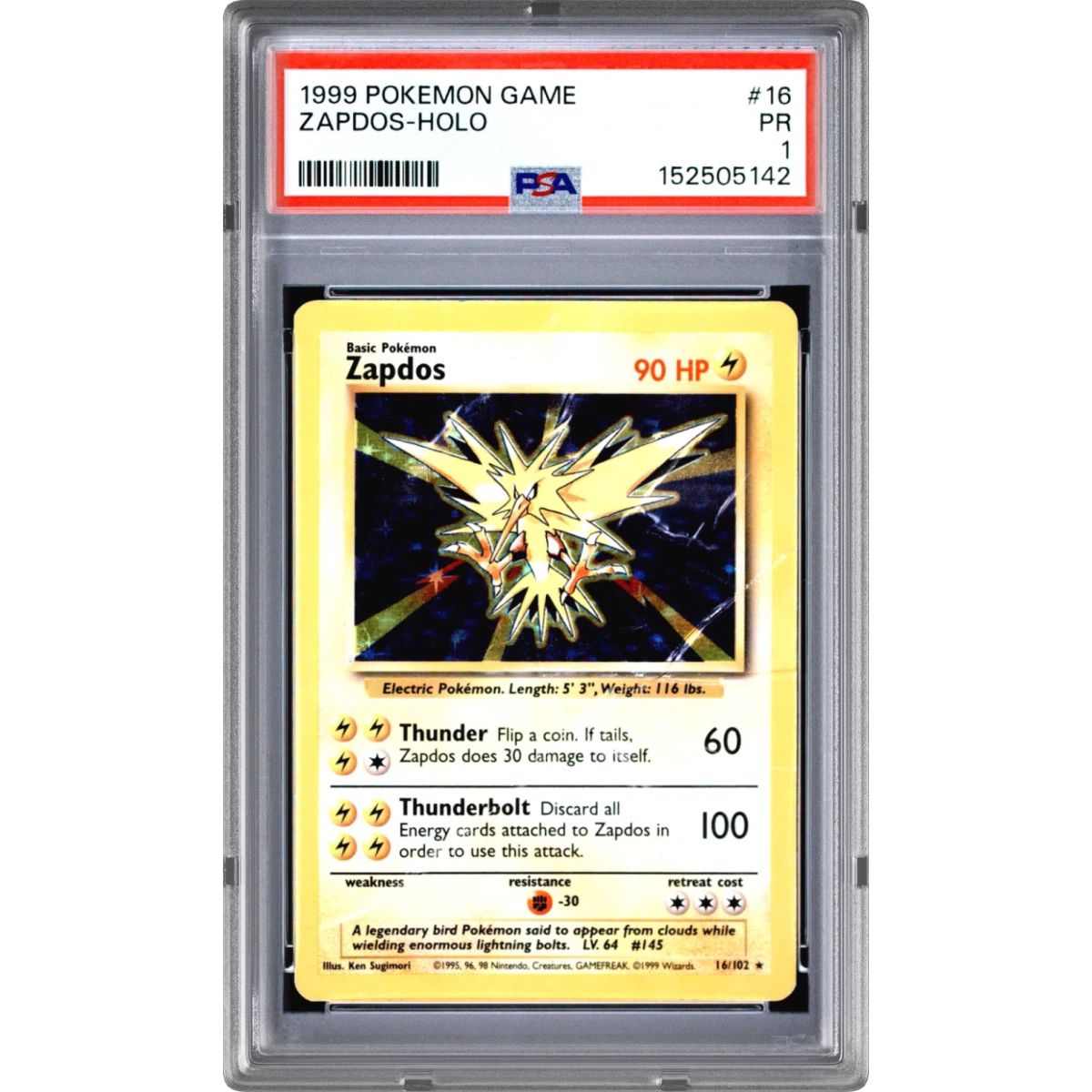 Pokémon Zapdos - ( PR)