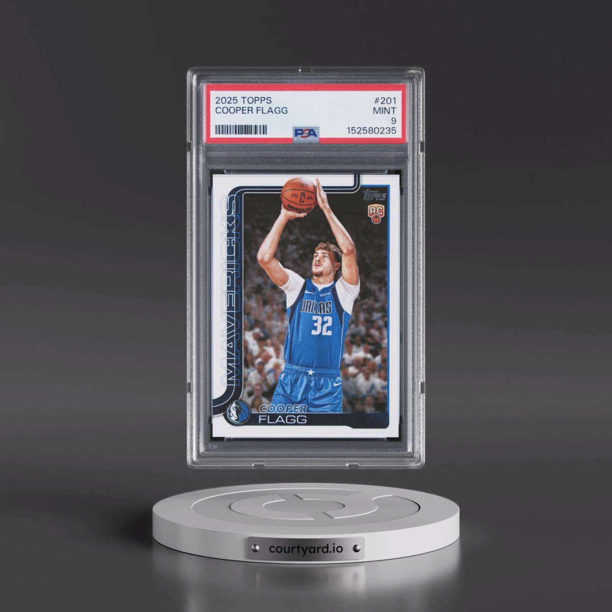 2025 Topps #201 Cooper Flagg (PSA 9 MINT)