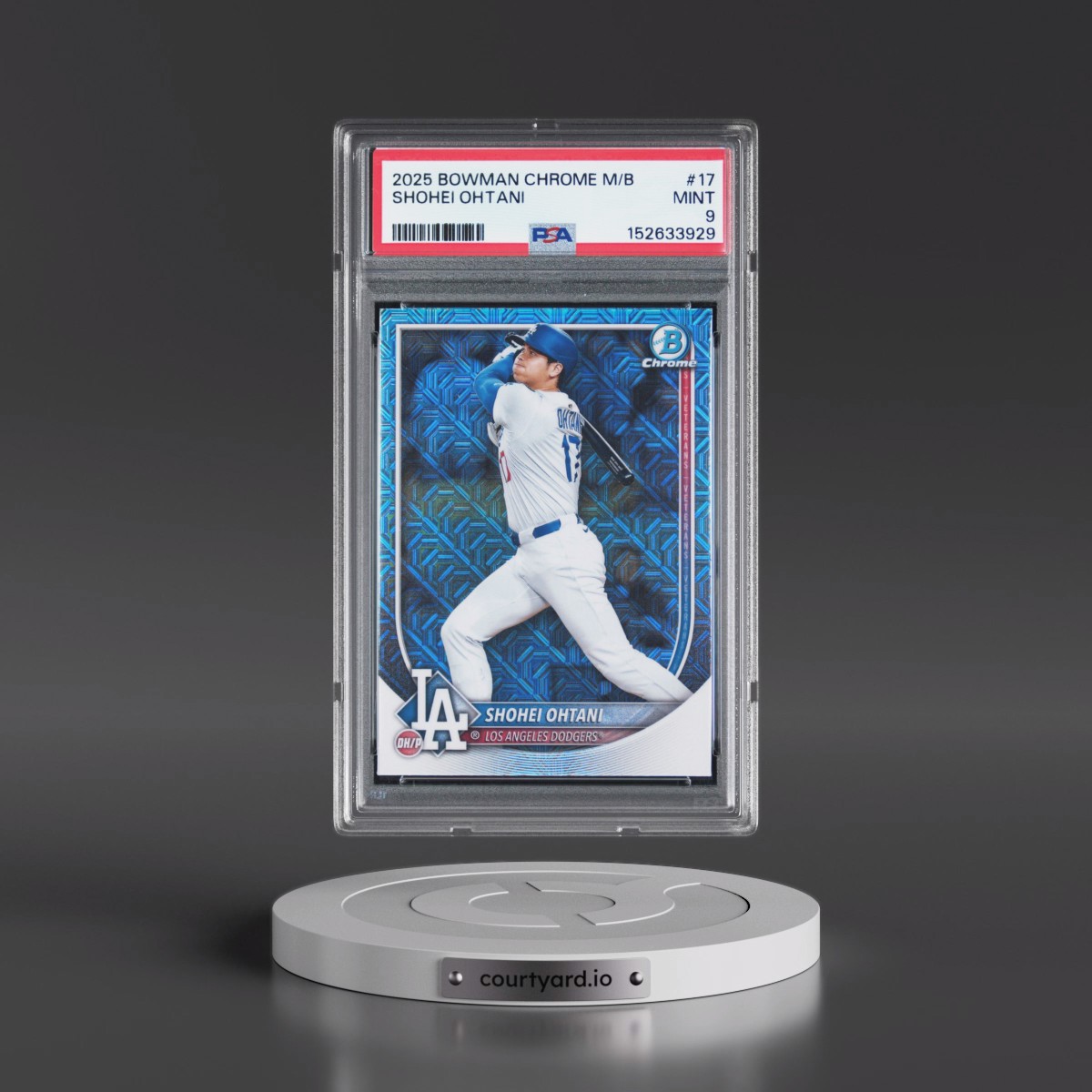 2025 Bowman Chrome Mega Box #17 Shohei Ohtani (PSA 9 MINT)