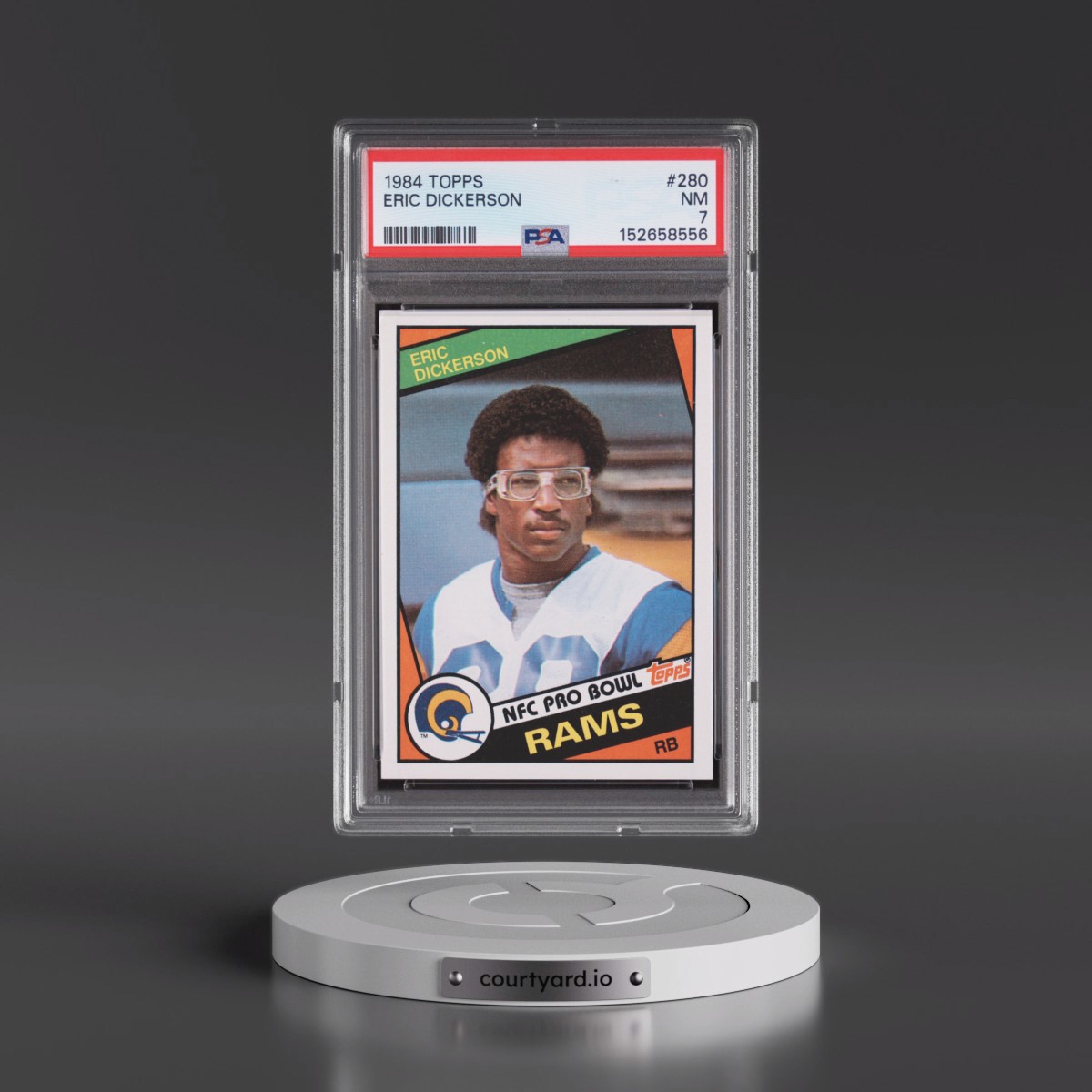 1984 Topps #280 Eric Dickerson (PSA 7 NM)
