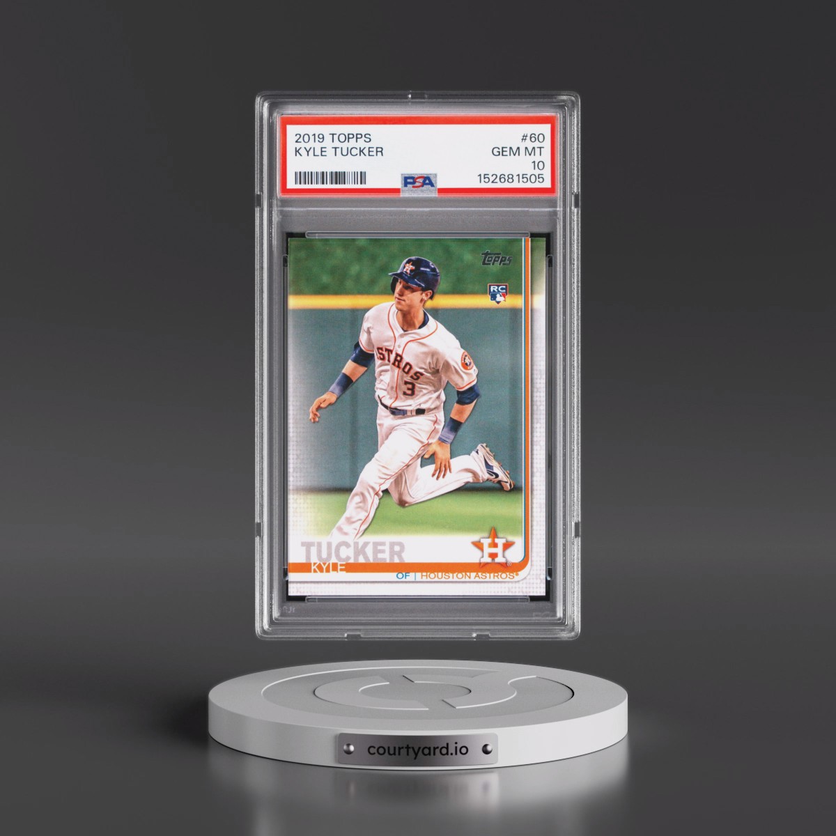2019 Topps #60 Kyle Tucker (PSA 10 GEM MINT)