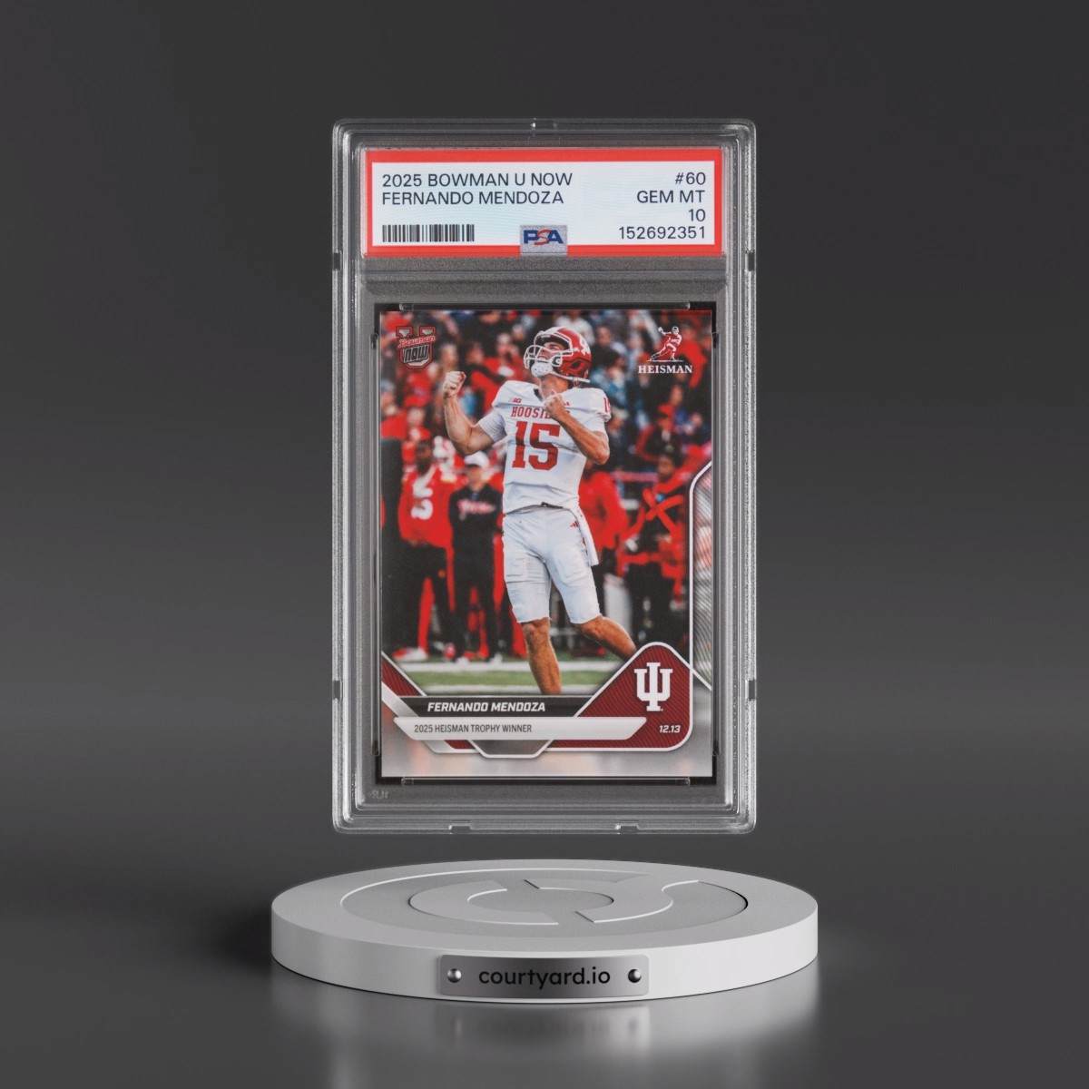 2025 Bowman U Now #60 Fernando Mendoza (PSA 10 GEM MINT)