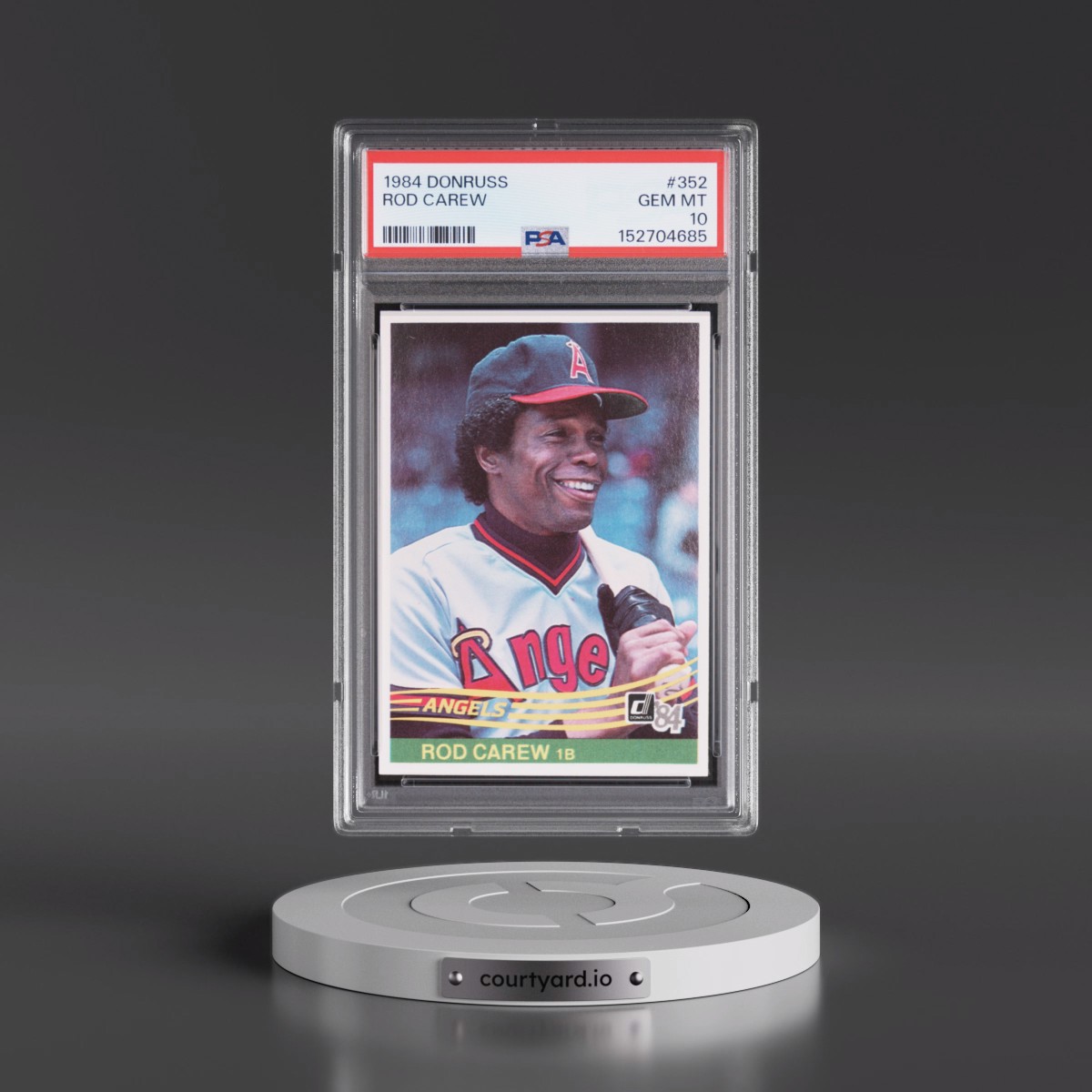 1984 Donruss Rod Carew #352 PSA 10