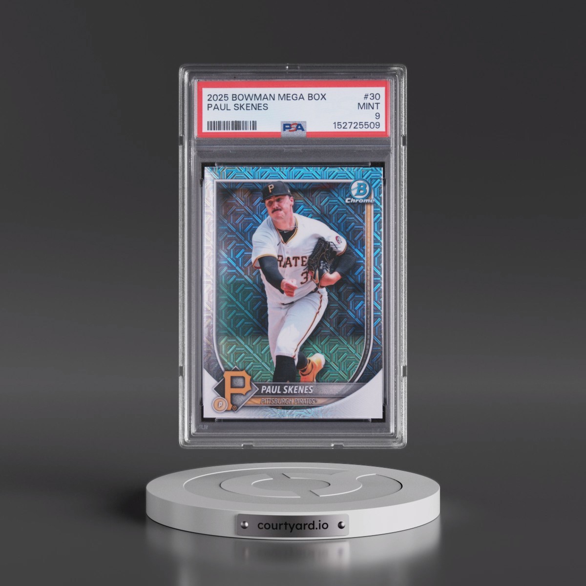 2025 Bowman Mega Box Chrome #30 Paul Skenes (PSA 9 MINT)