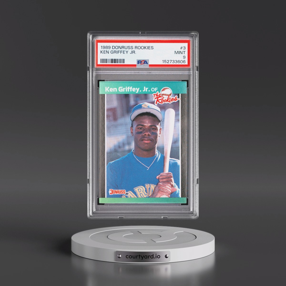 1989 Donruss Rookies #3 Ken Griffey Jr (PSA 9 MINT)