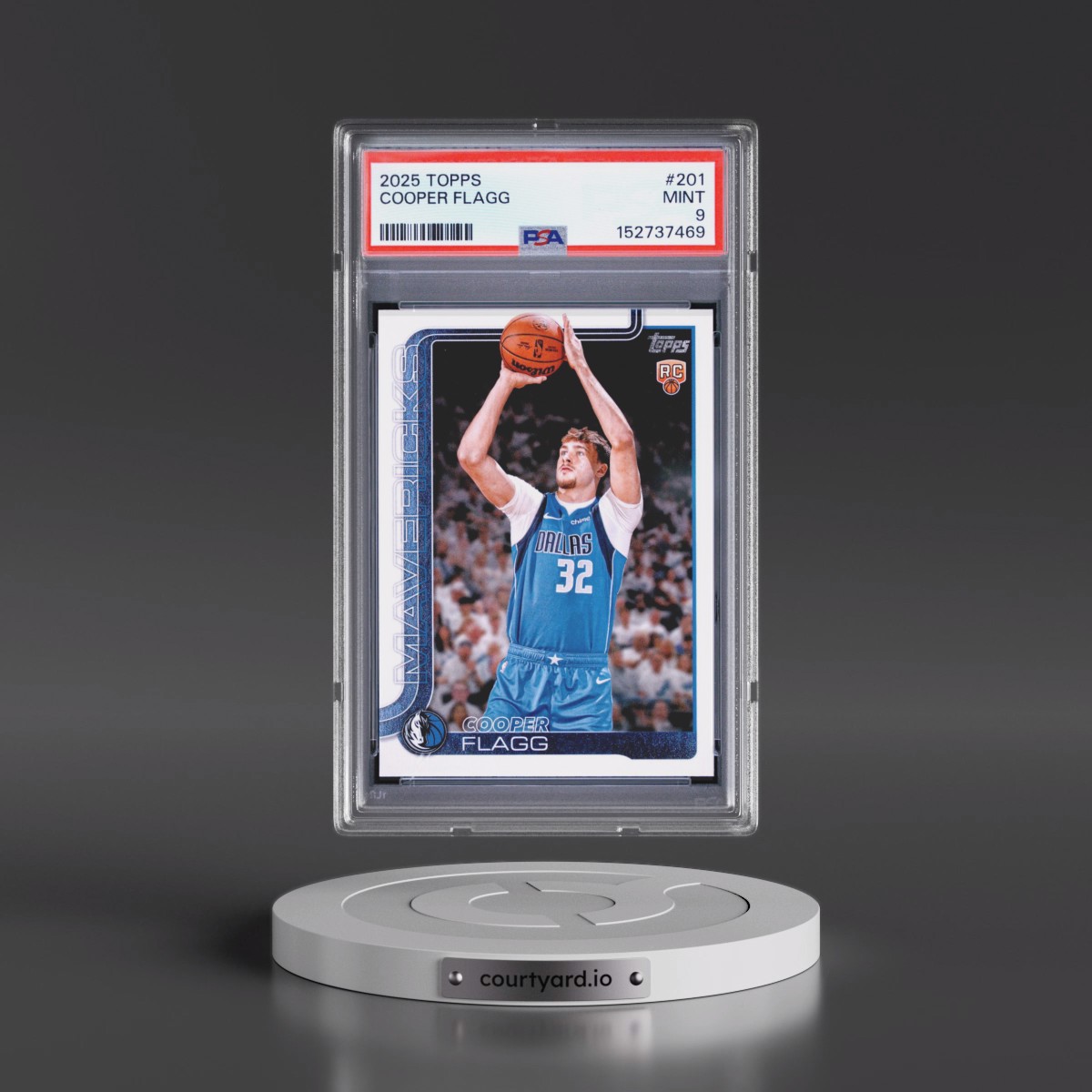 2025 Topps #201 Cooper Flagg (PSA 9 MINT)