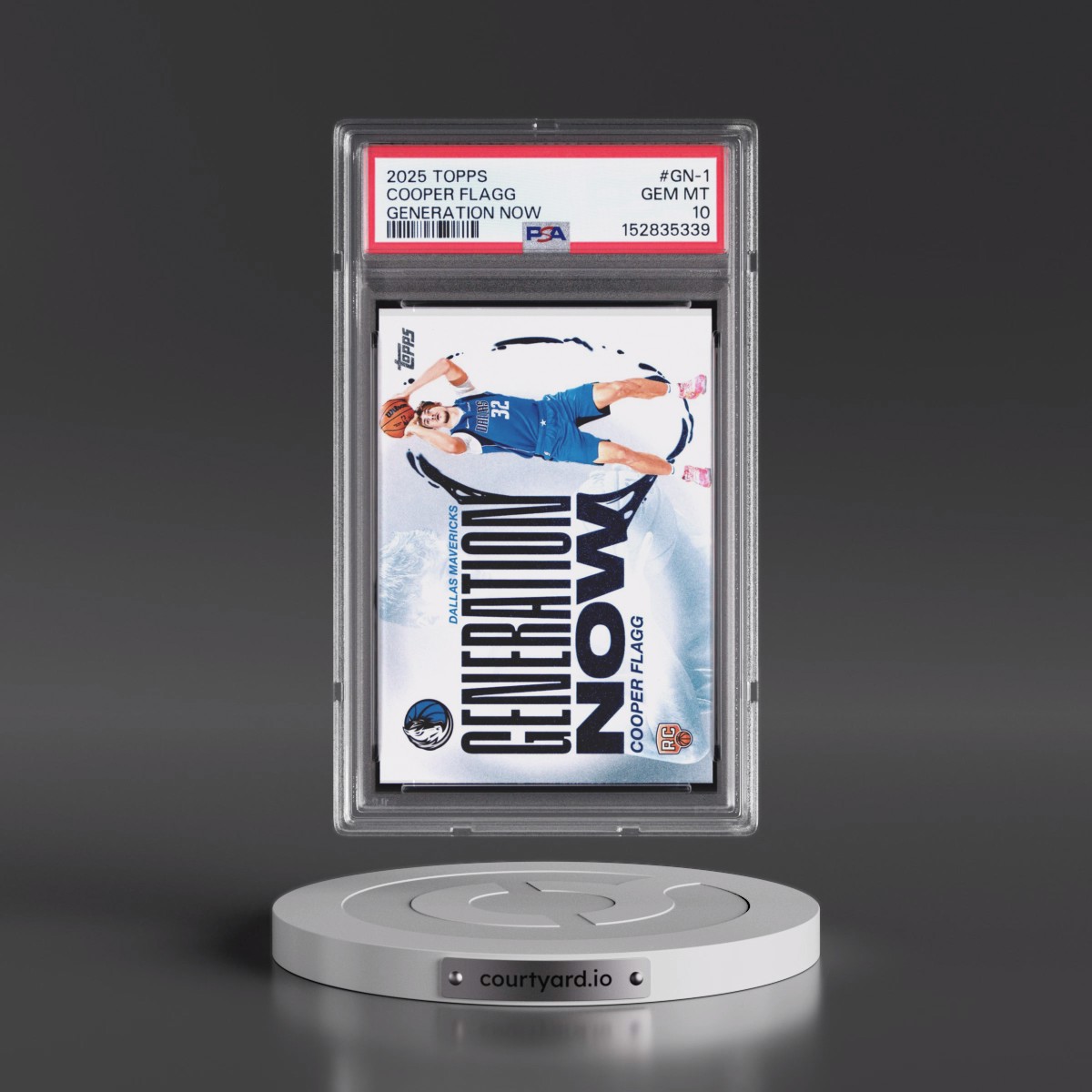 2025 Topps Generation Now #GN-1 Cooper Flagg (PSA 10 GEM MINT)