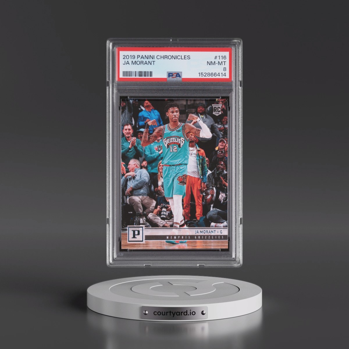 2019 Panini Chronicles #116 Ja Morant (PSA 8 NM-MT)