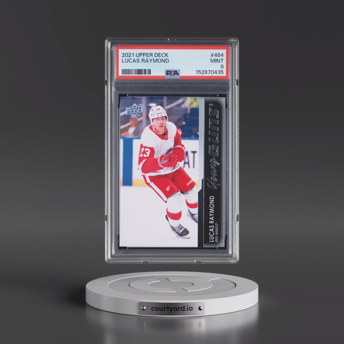 2021 Upper Deck Lucas Raymond #464 PSA 9