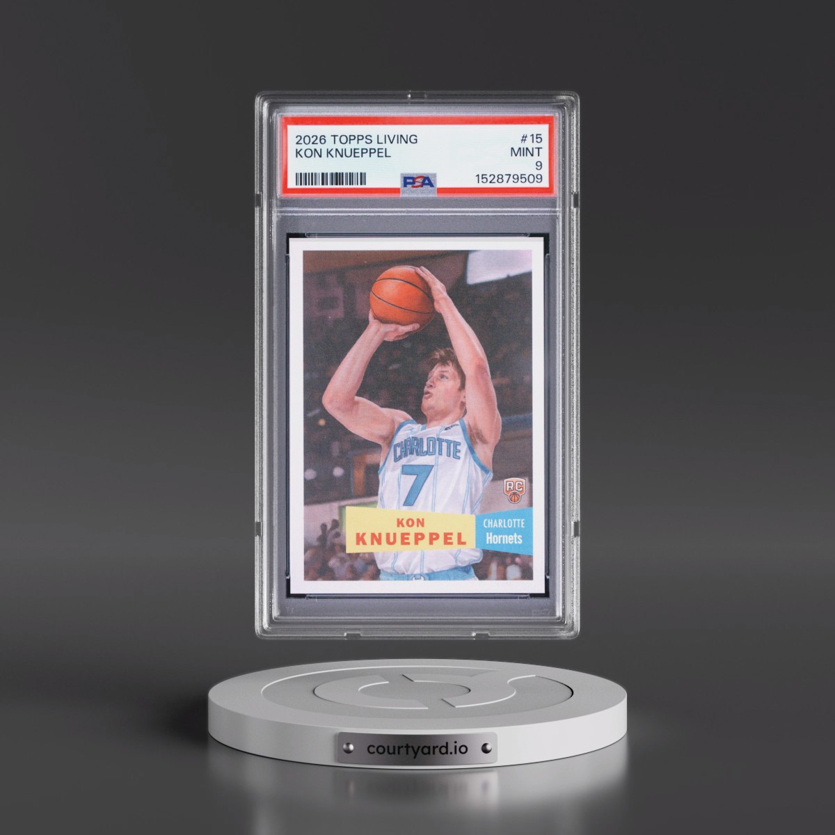 2026 Topps Living #15 Kon Knueppel (PSA 9 MINT)