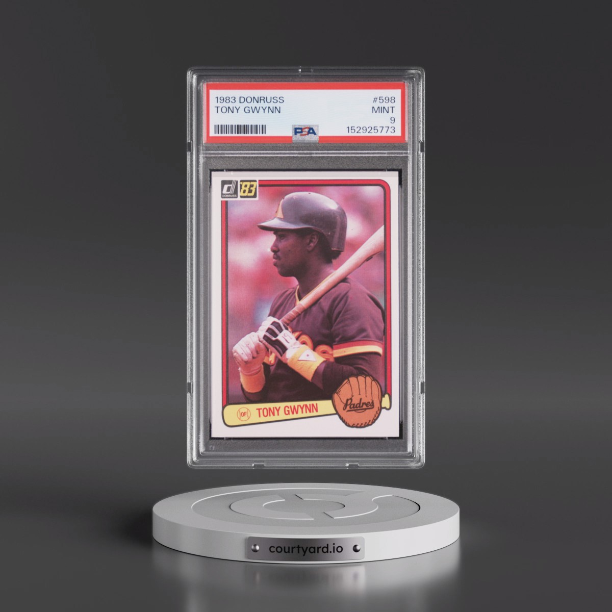 1983 Donruss #598 Tony Gwynn (PSA 9 MINT)