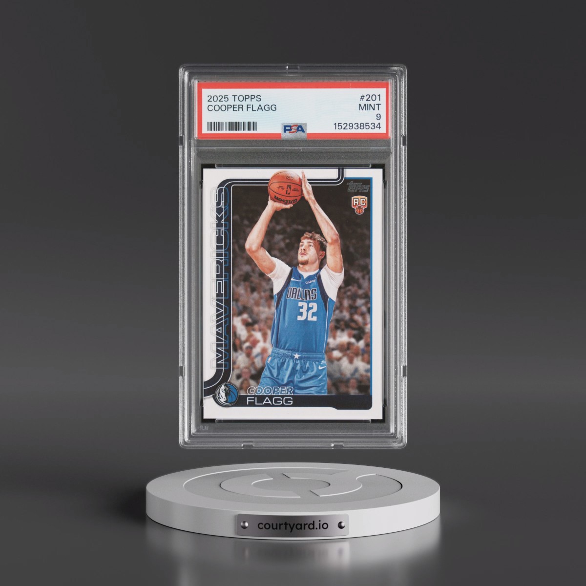 2025 Topps #201 Cooper Flagg (PSA 9 MINT)