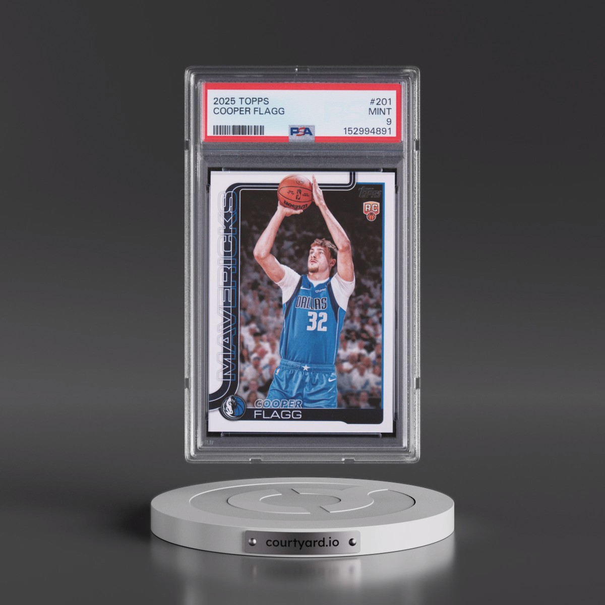 2025 Topps #201 Cooper Flagg (PSA 9 MINT)