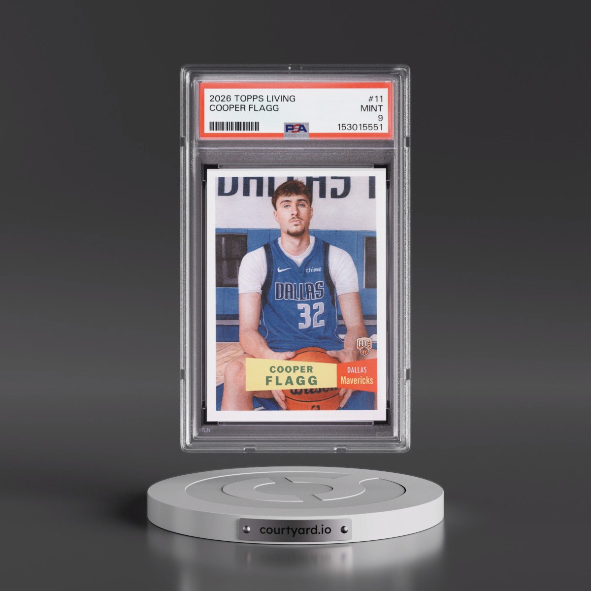 2026 Topps Living #11 Cooper Flagg (PSA 9 MINT)