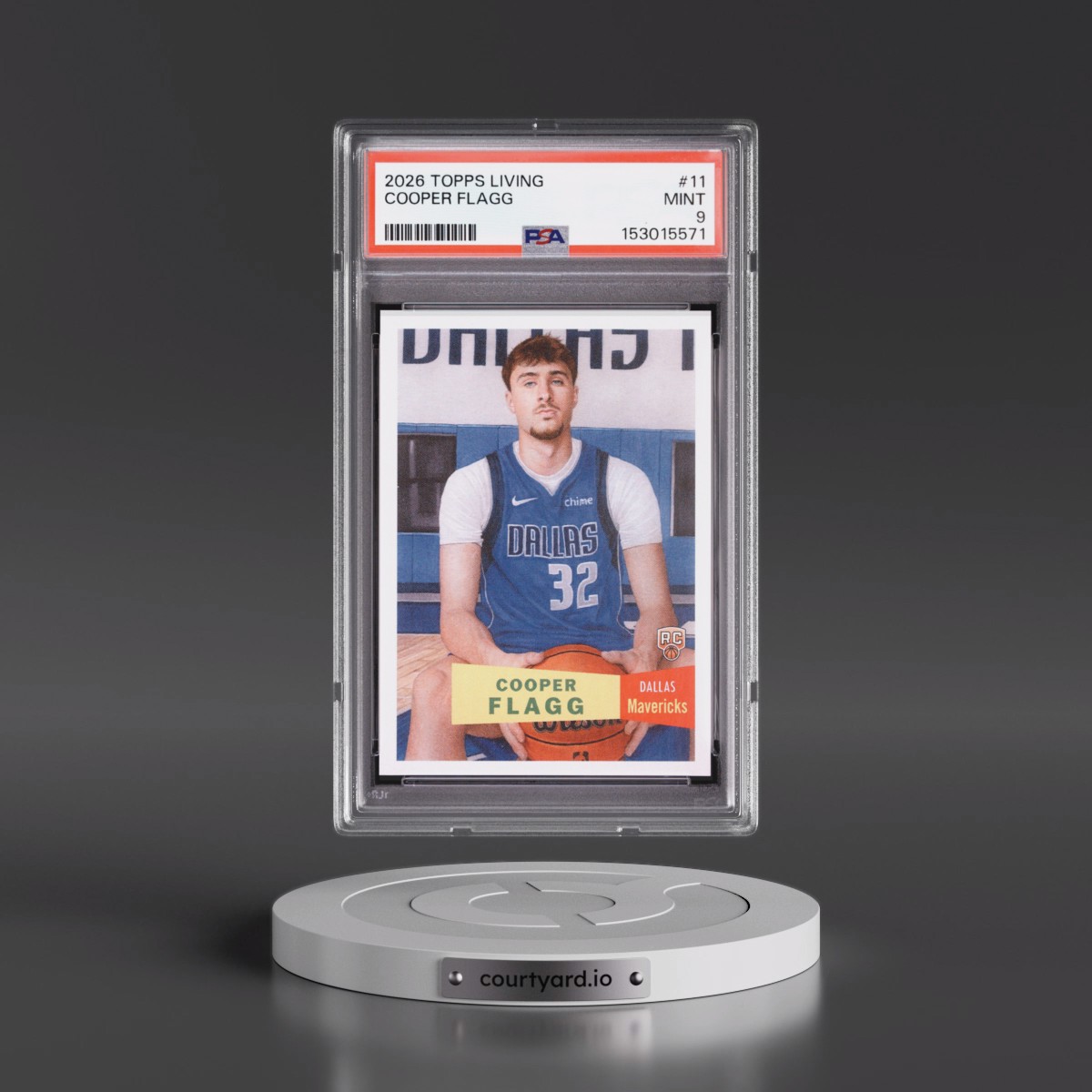 2026 Topps Living #11 Cooper Flagg (PSA 9 MINT)