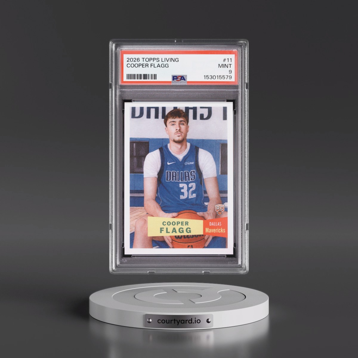 2026 Topps Living #11 Cooper Flagg (PSA 9 MINT)