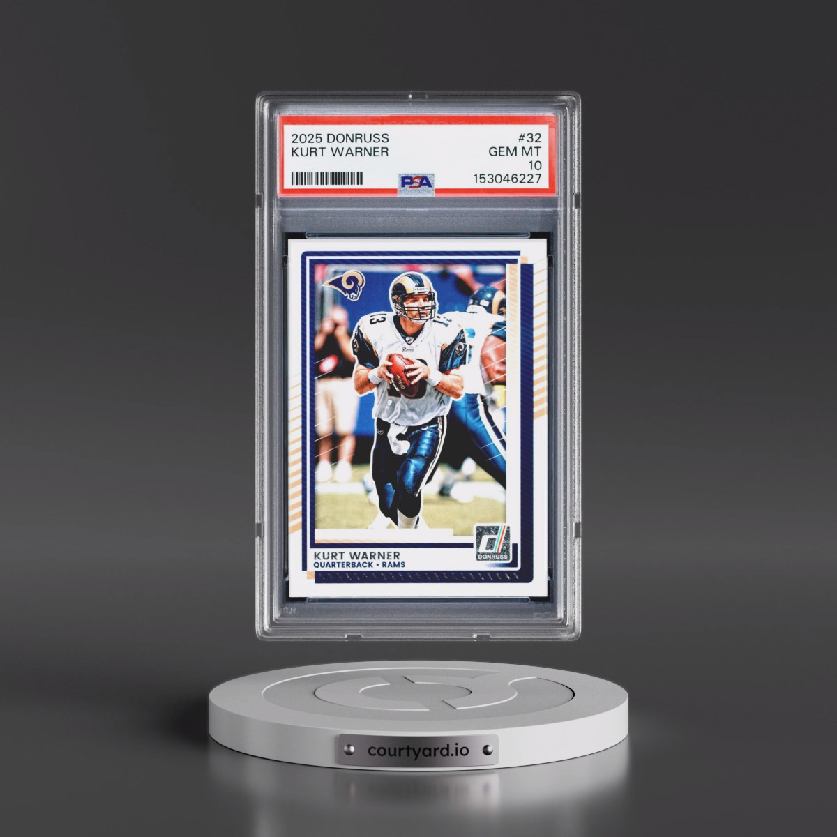 2025 Panini Donruss #32 Kurt Warner (PSA 10 GEM MINT)