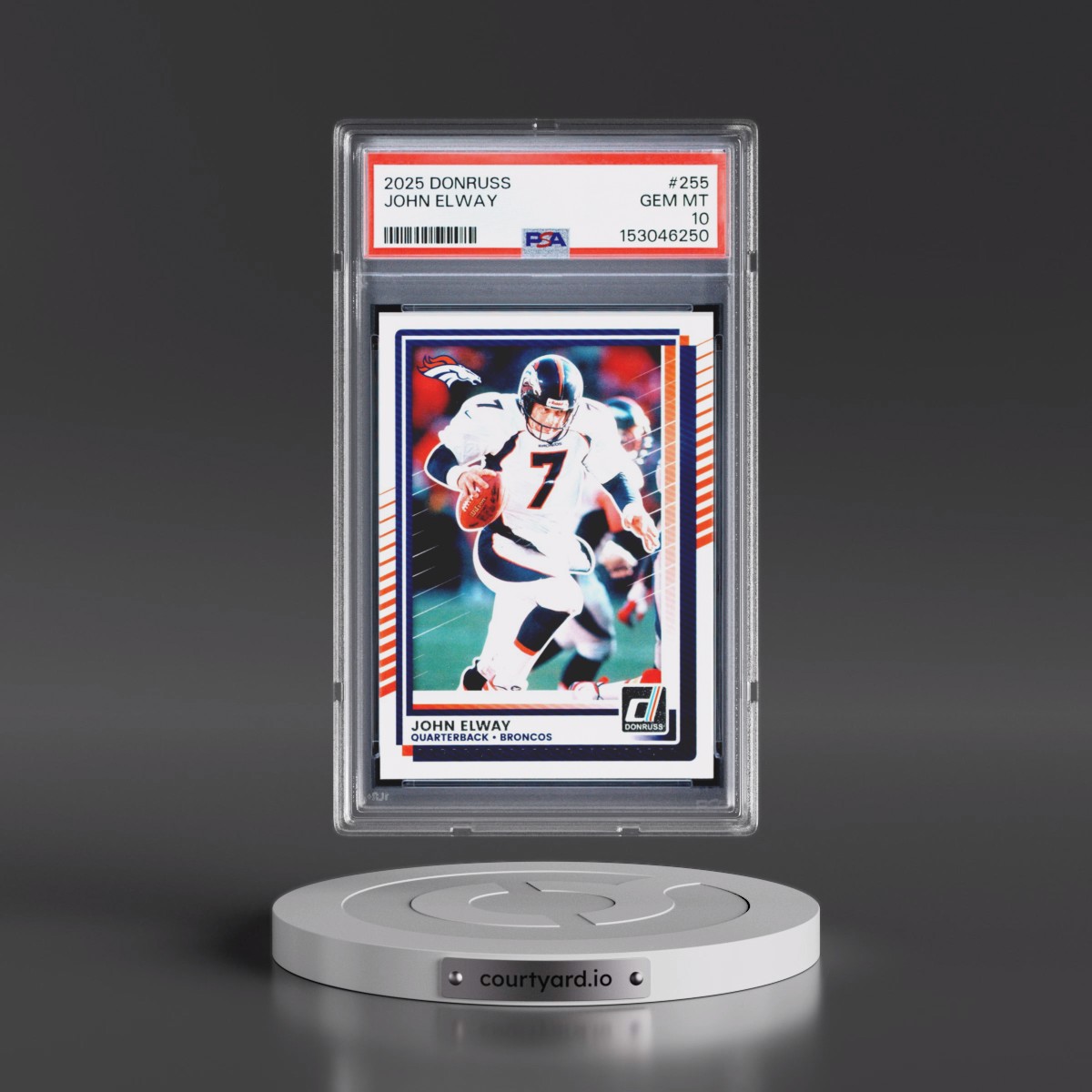 2025 Panini Donruss #255 John Elway (PSA 10 GEM MINT)