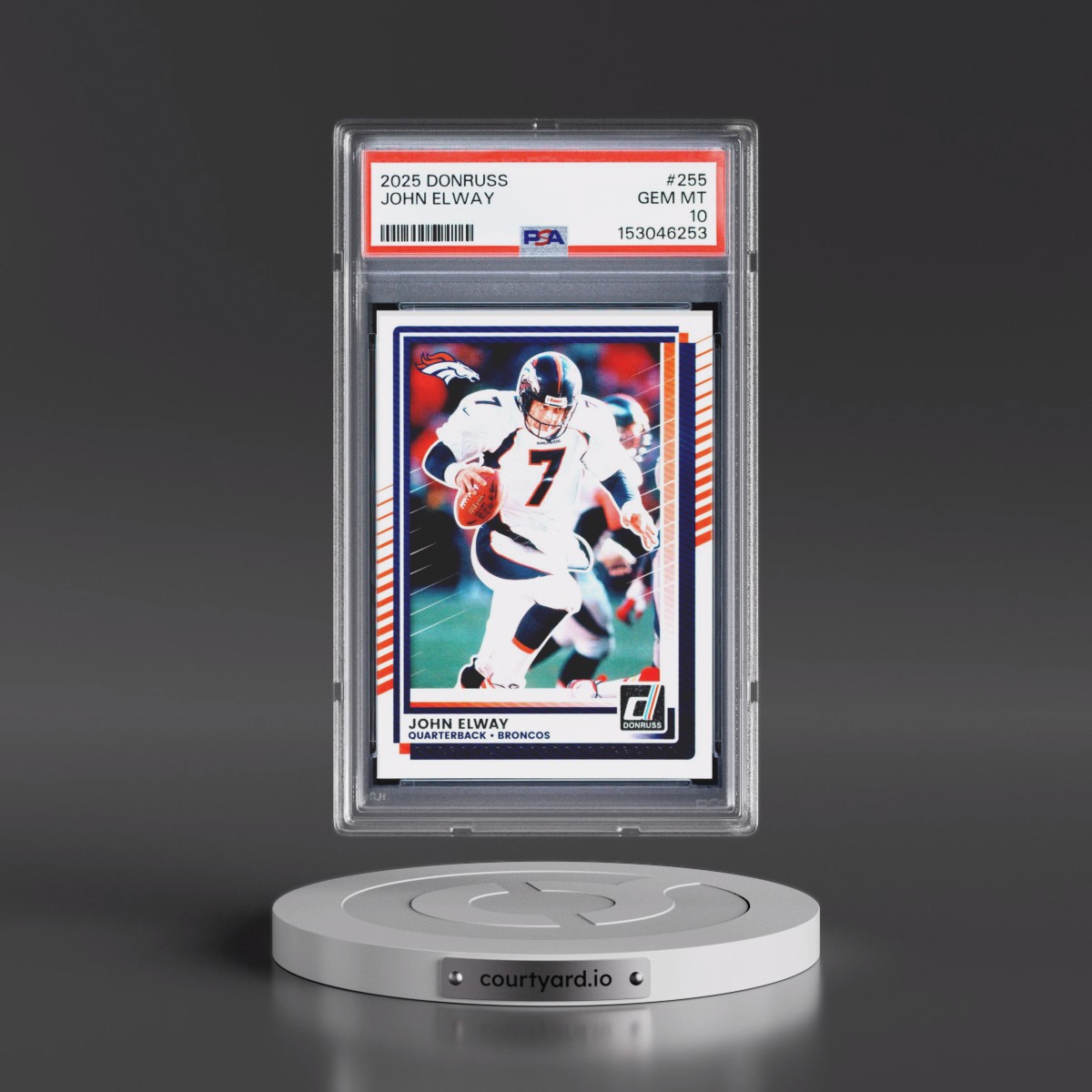 2025 Panini Donruss #255 John Elway (PSA 10 GEM MINT)