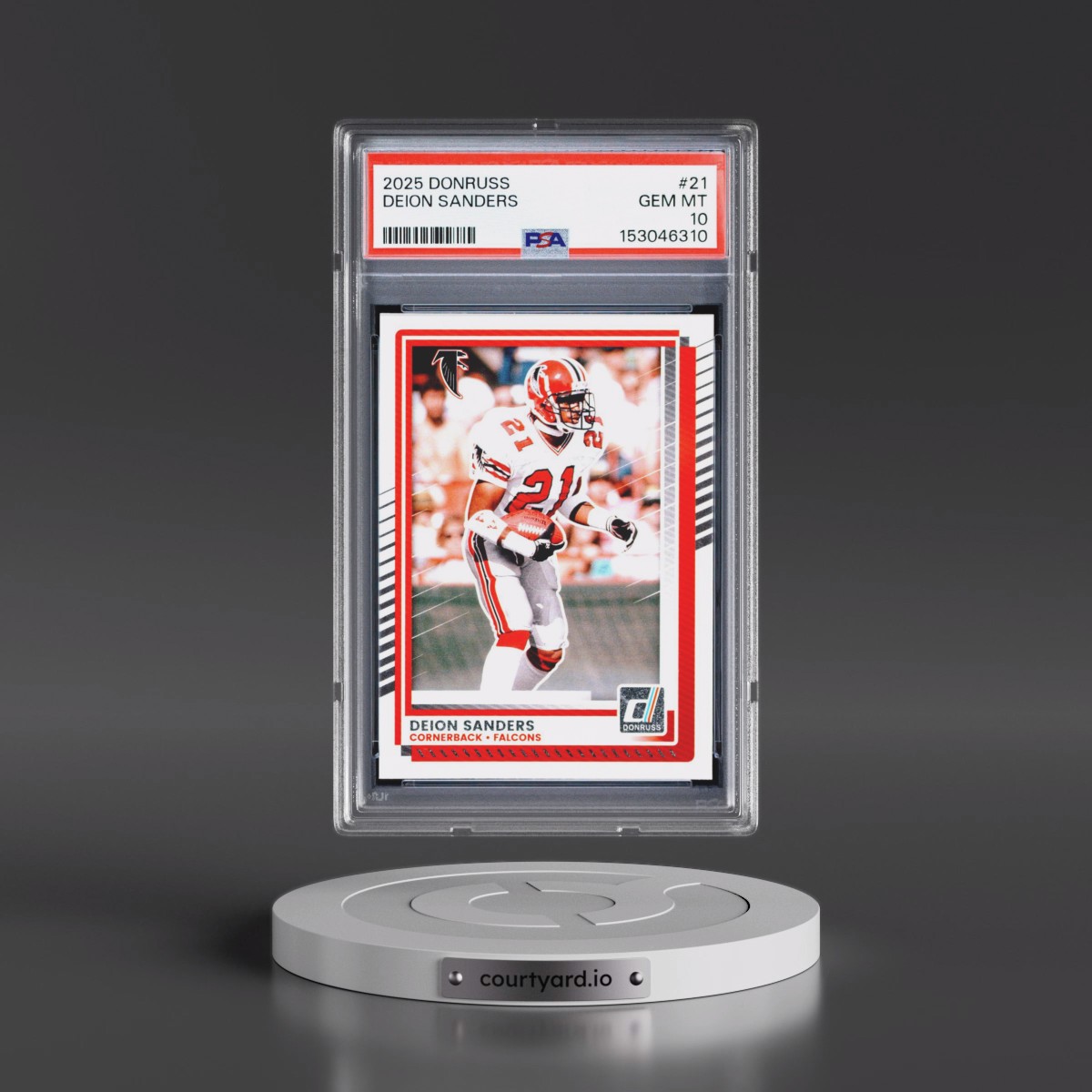 2025 Panini Donruss #21 Deion Sanders (PSA 10 GEM MINT)