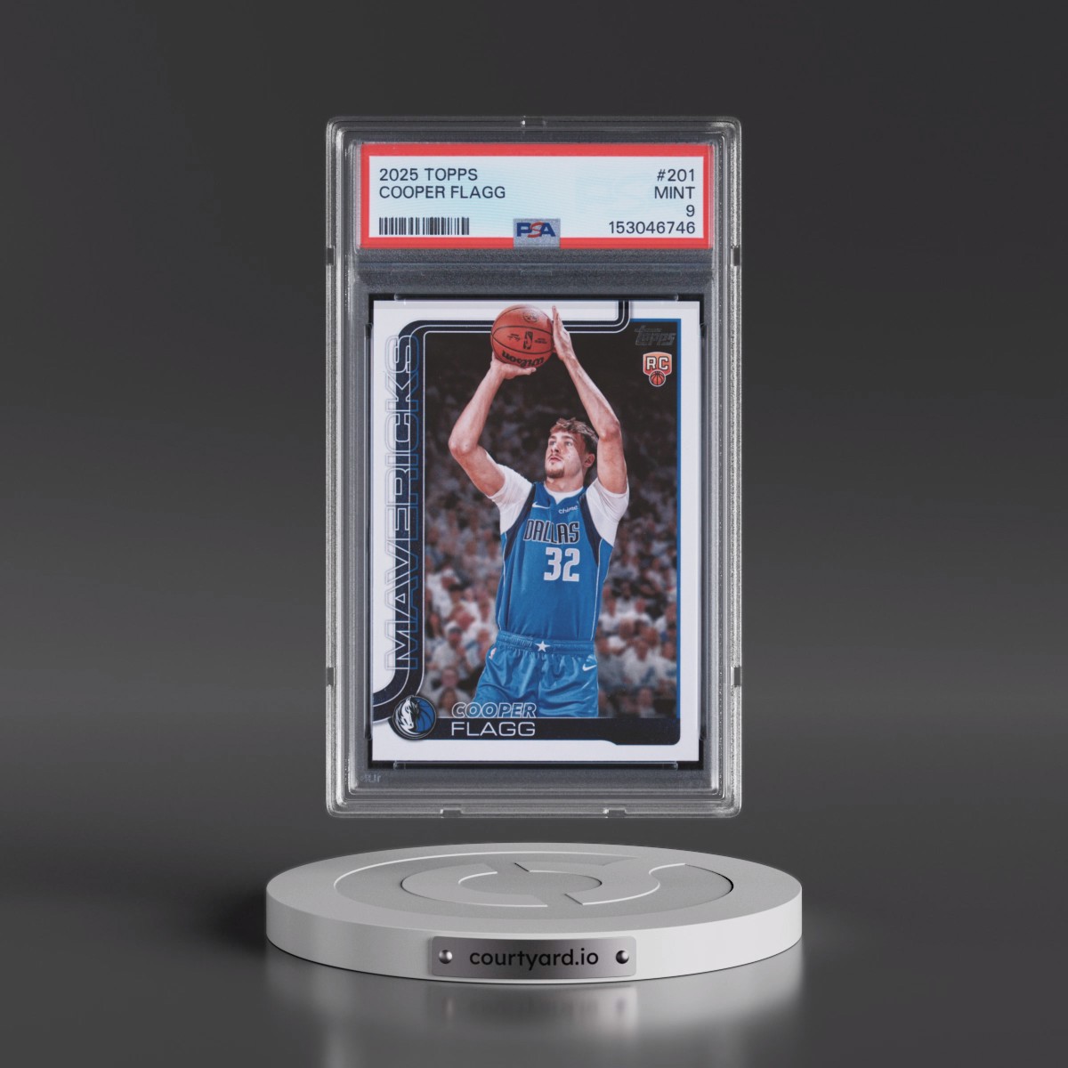 2025 Topps #201 Cooper Flagg (PSA 9 MINT)