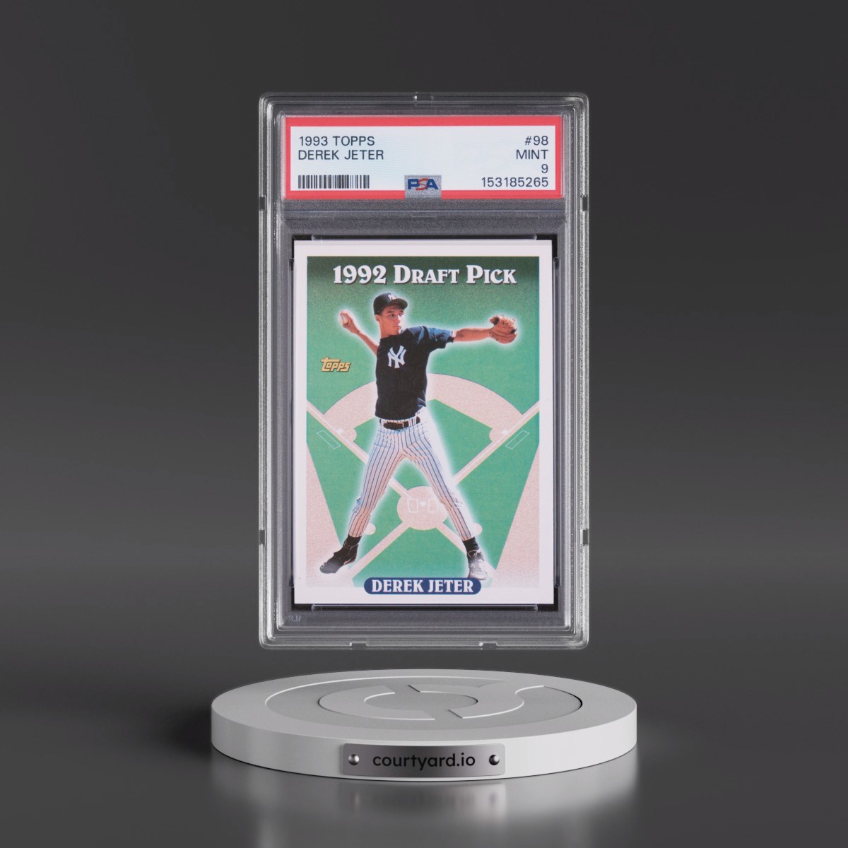 1993 Topps #98 Derek Jeter (PSA 9 MINT)