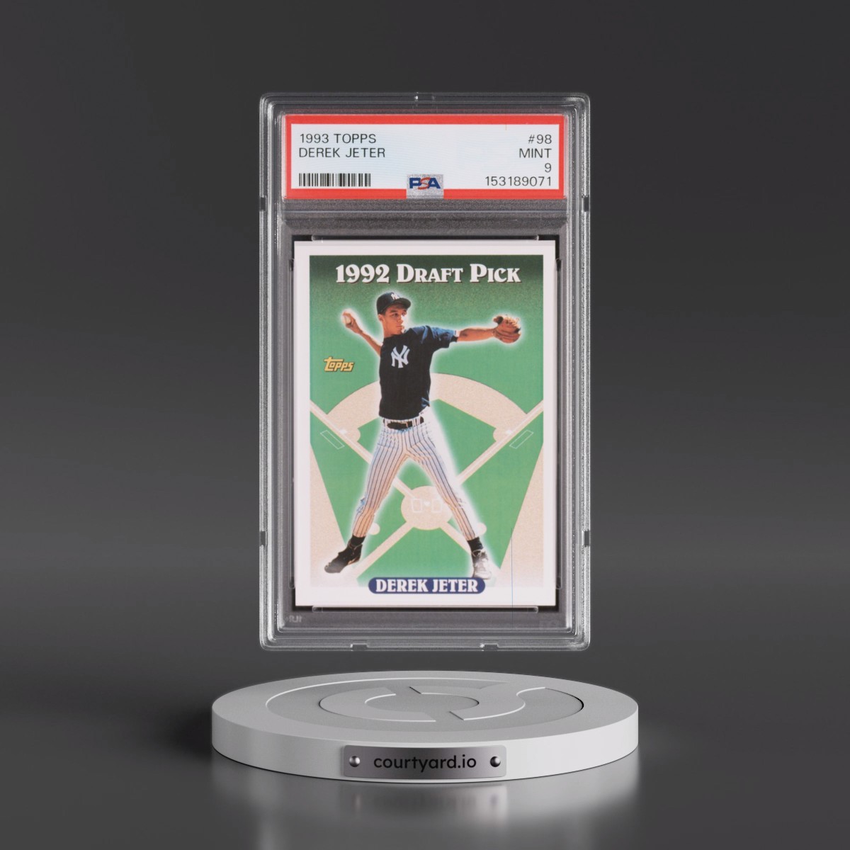 1993 Topps #98 Derek Jeter (PSA 9 MINT)