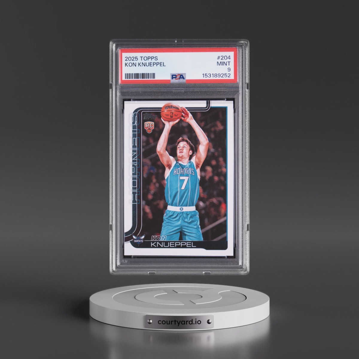 2025 Topps #204 Kon Knueppel (PSA 9 MINT)