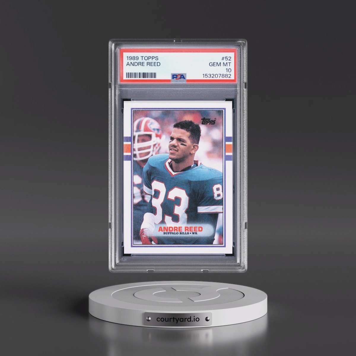 1989 Topps #52 Andre Reed (PSA 10 GEM MINT)