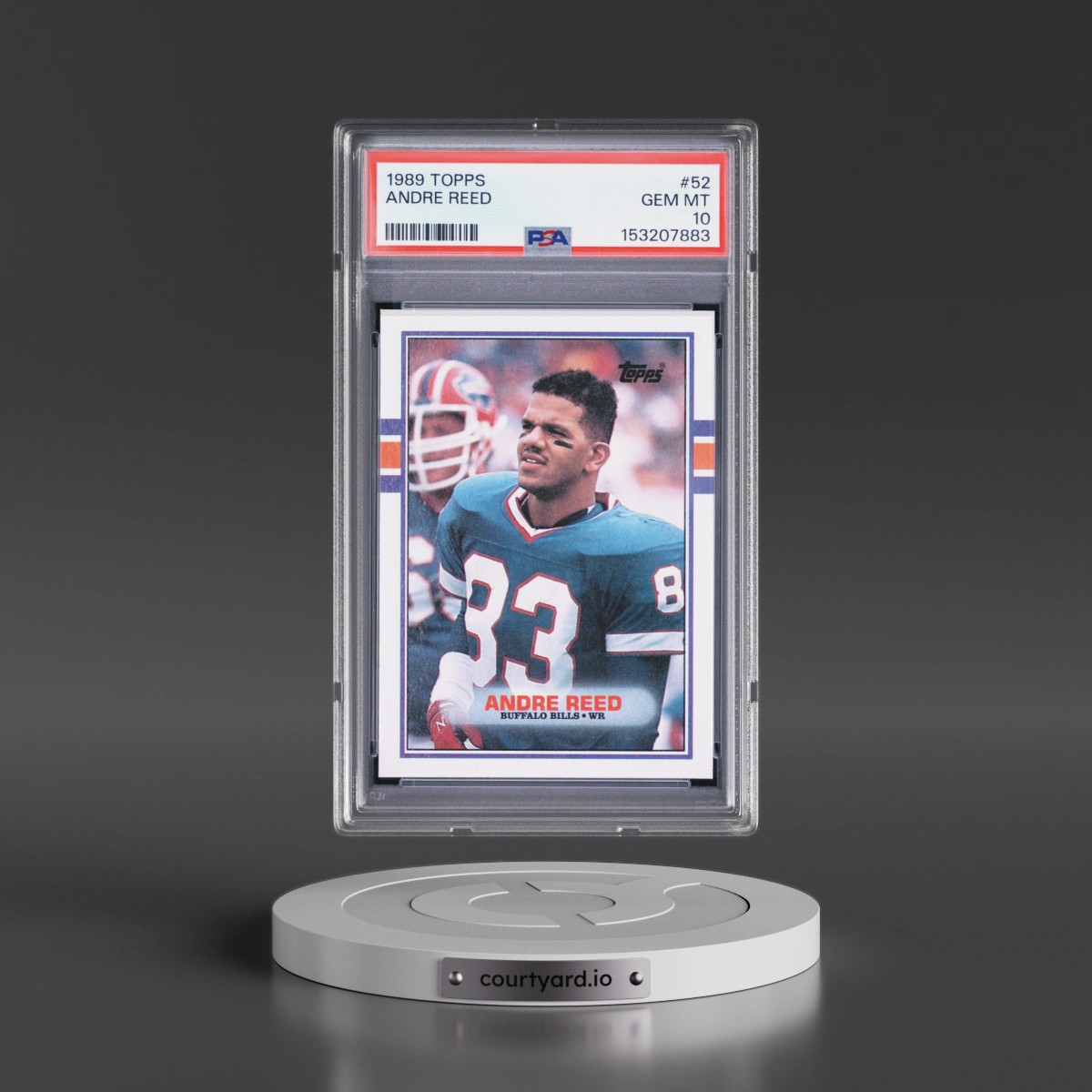 1989 Topps #52 Andre Reed (PSA 10 GEM MINT)