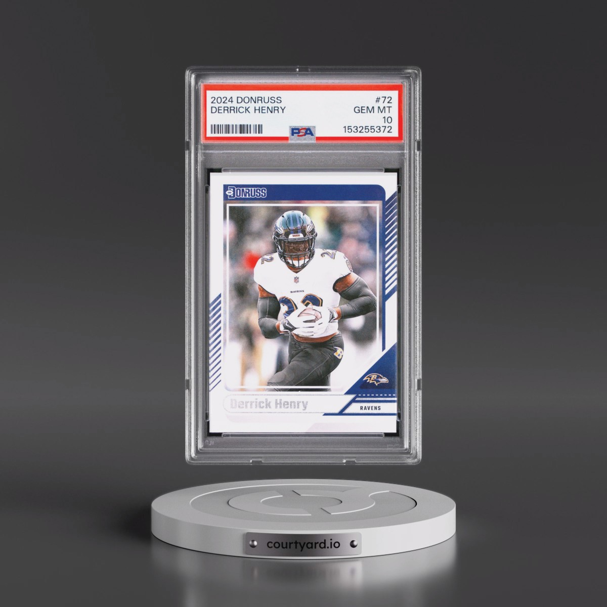 2024 Panini Donruss #72 Derrick Henry (PSA 10 GEM MINT)