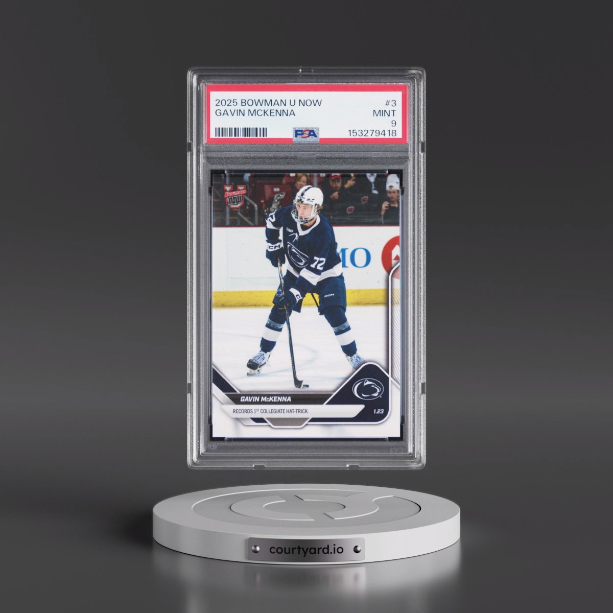 2025 Bowman U Now Gavin Mckenna #3 PSA 9