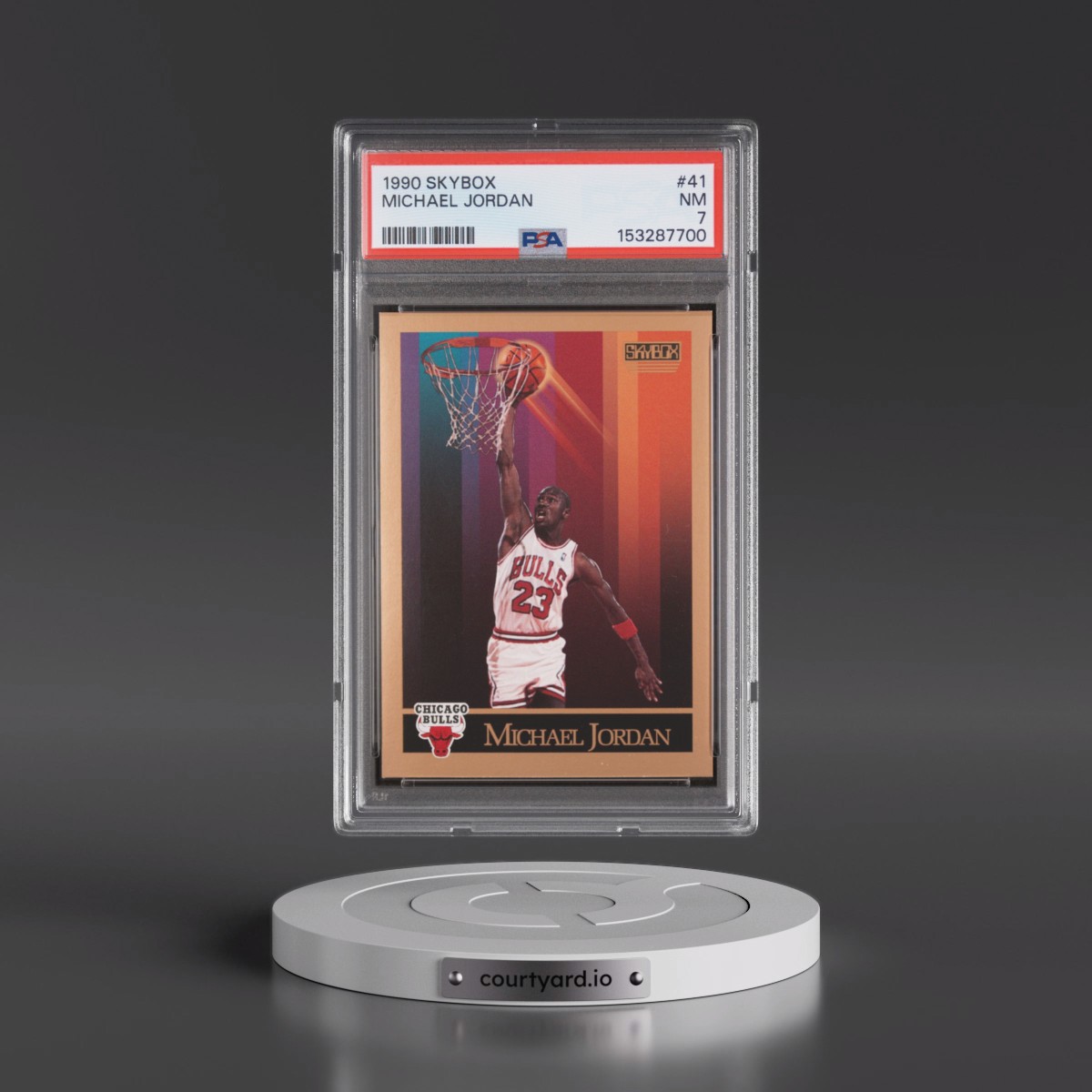 1990 Skybox #41 Michael Jordan (PSA 7 NM)