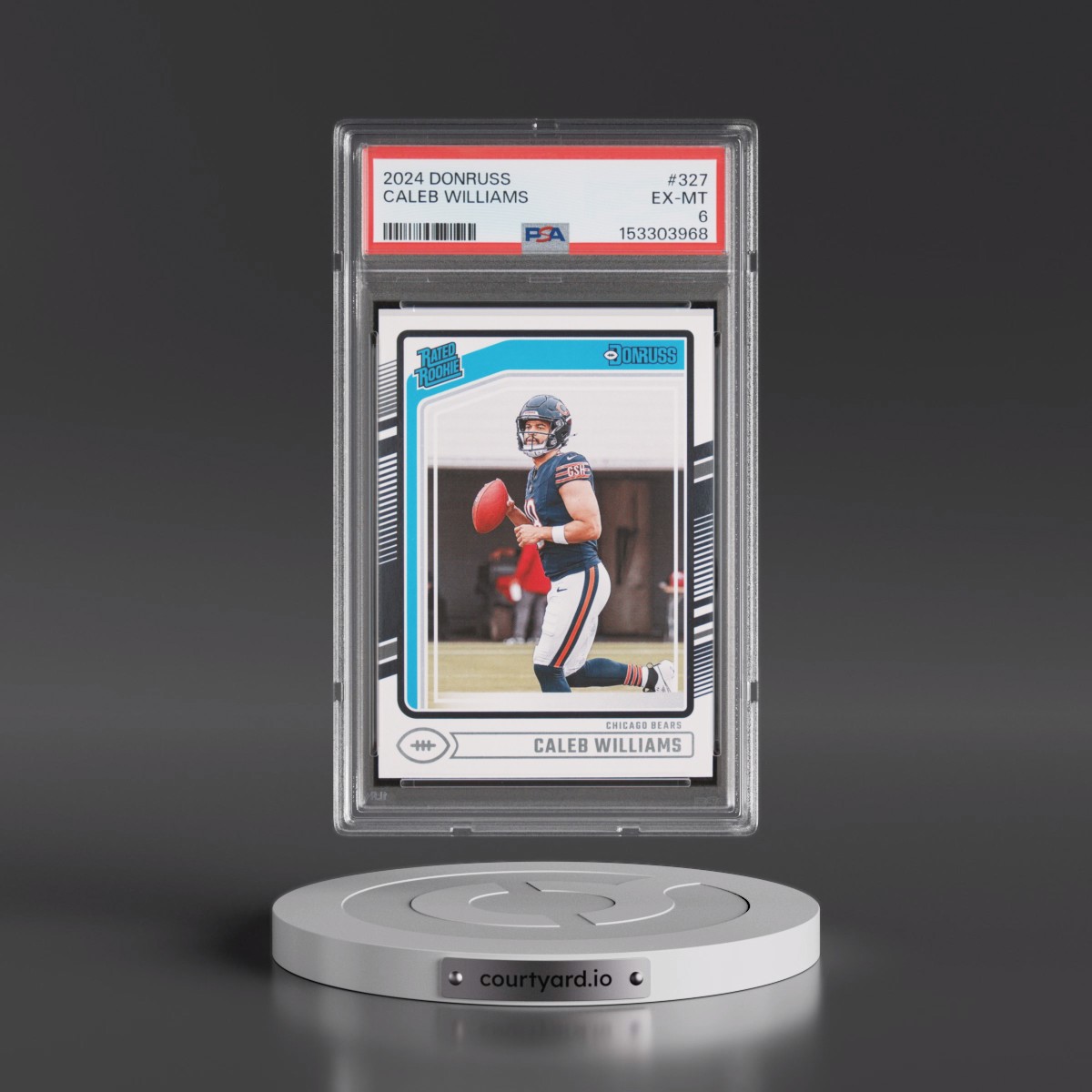2024 Panini Donruss #327 Caleb Williams (PSA 6 EX-MT)