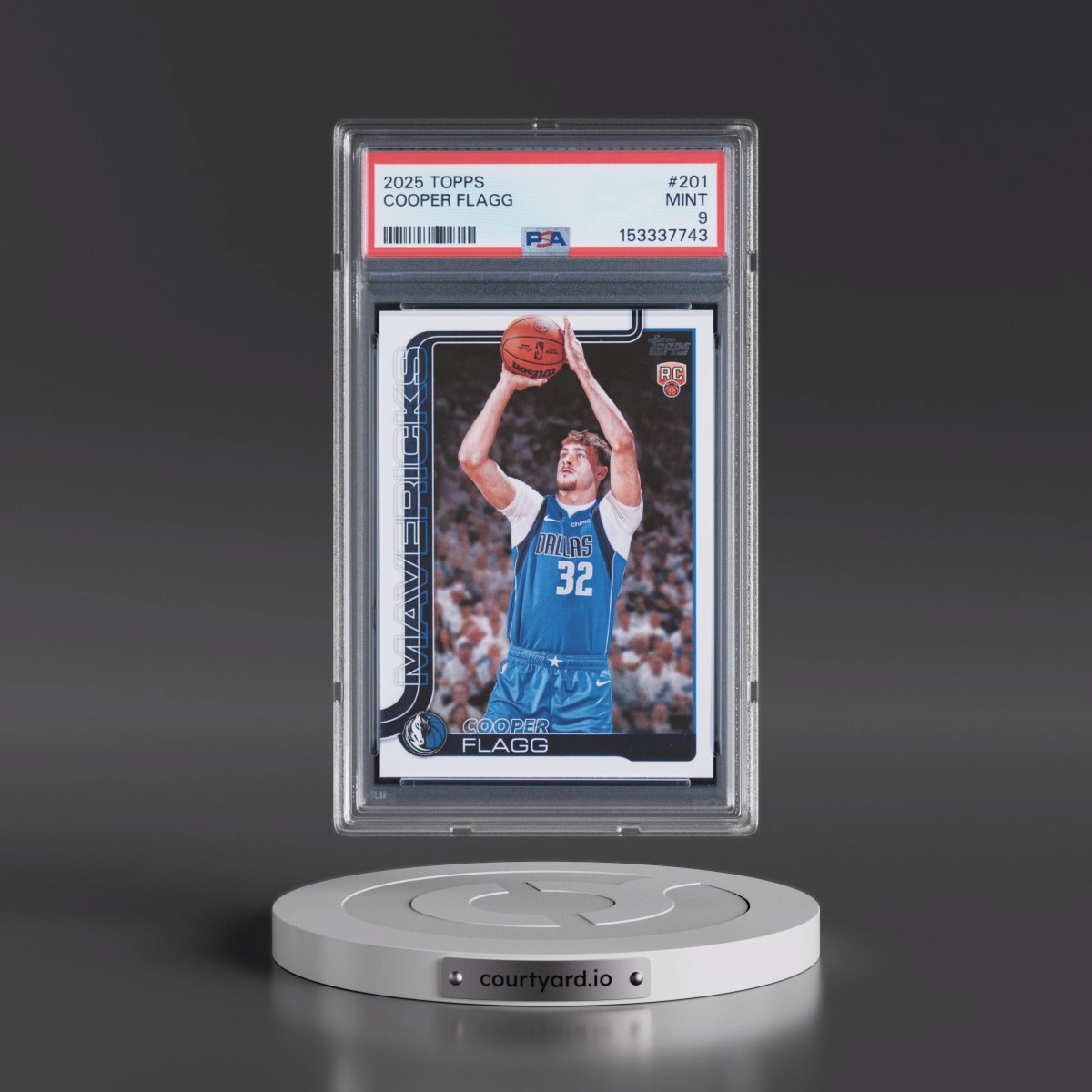 2025 Topps #201 Cooper Flagg (PSA 9 MINT)