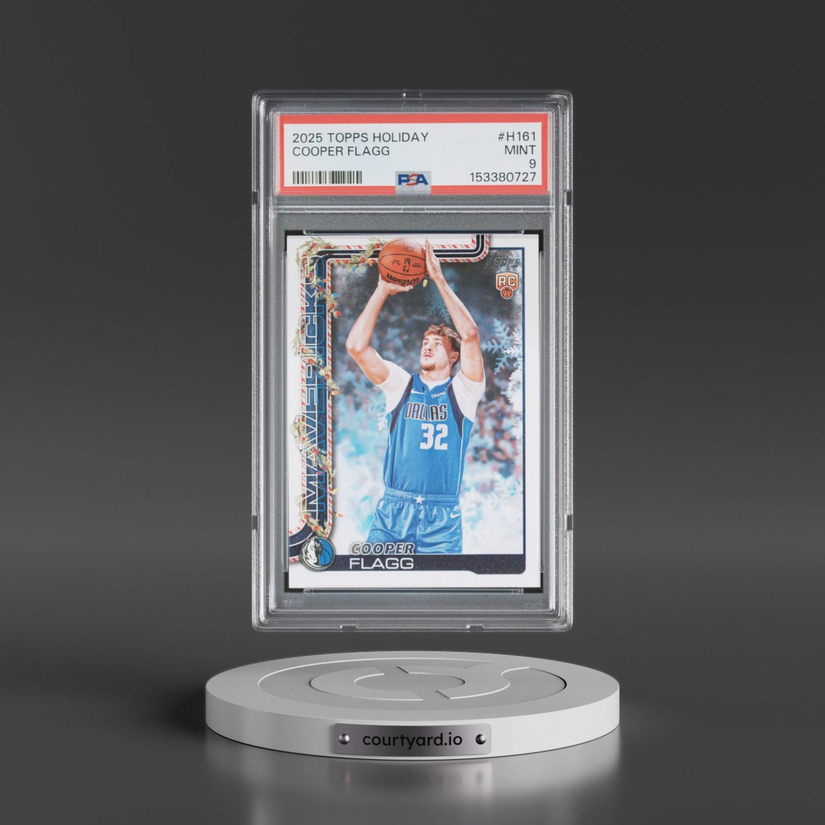 2025 Topps Holiday #H161 Cooper Flagg (PSA 9 MINT)