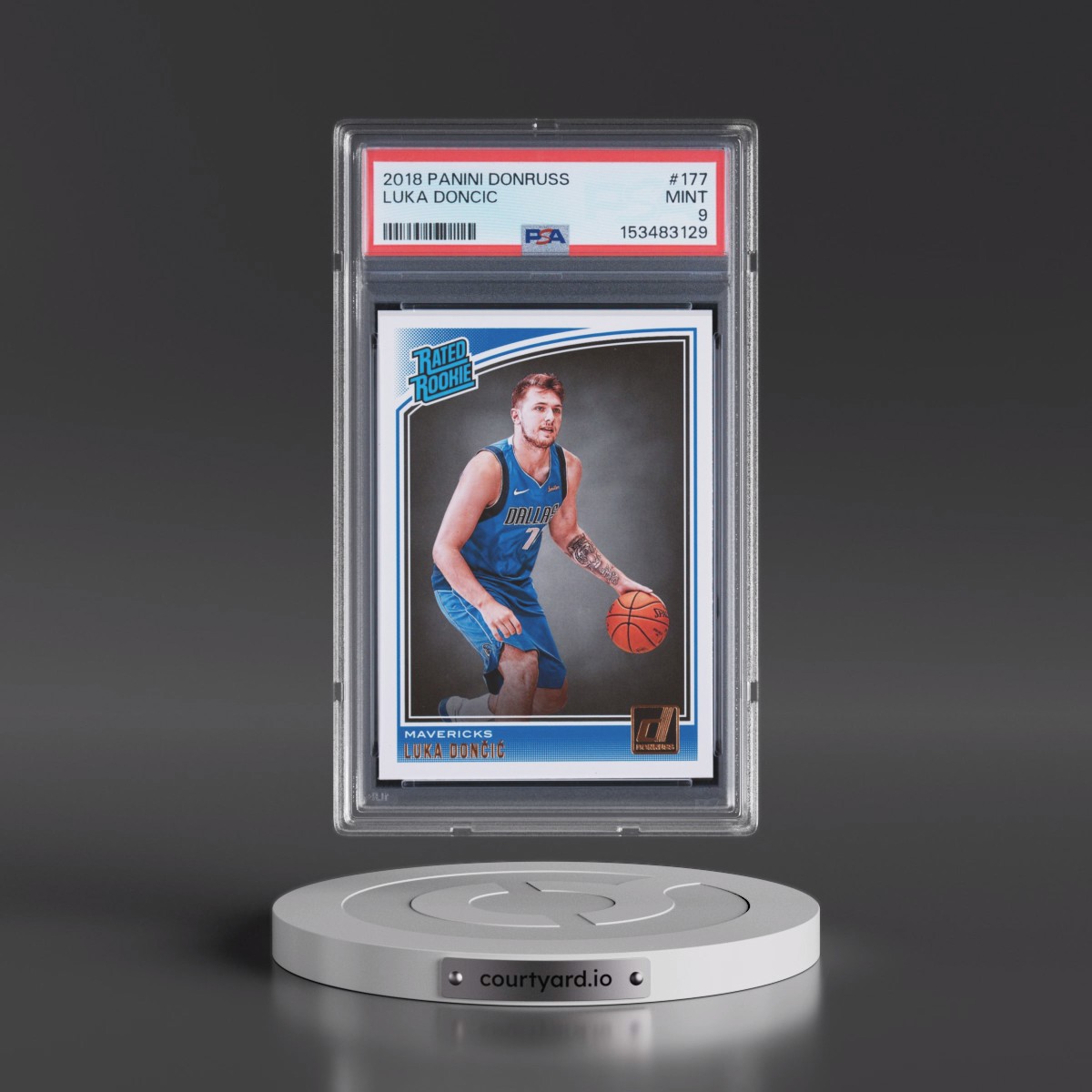 2018 Panini Donruss #177 Luka Doncic (PSA 9 MINT)