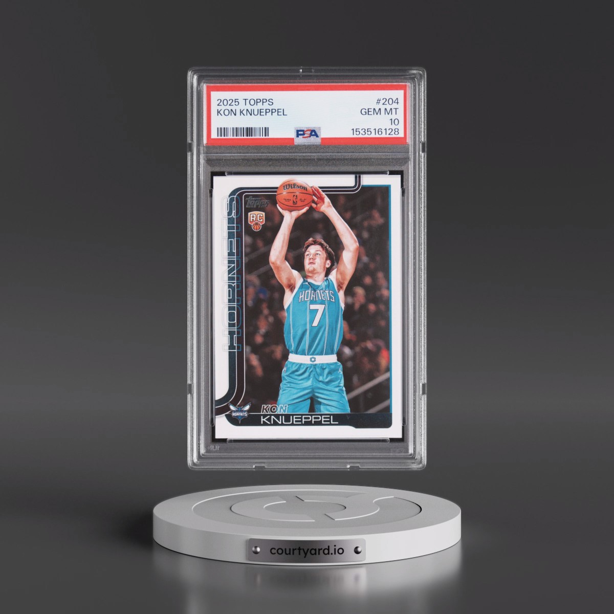 2025 Topps #204 Kon Knueppel (PSA 10 GEM MINT)