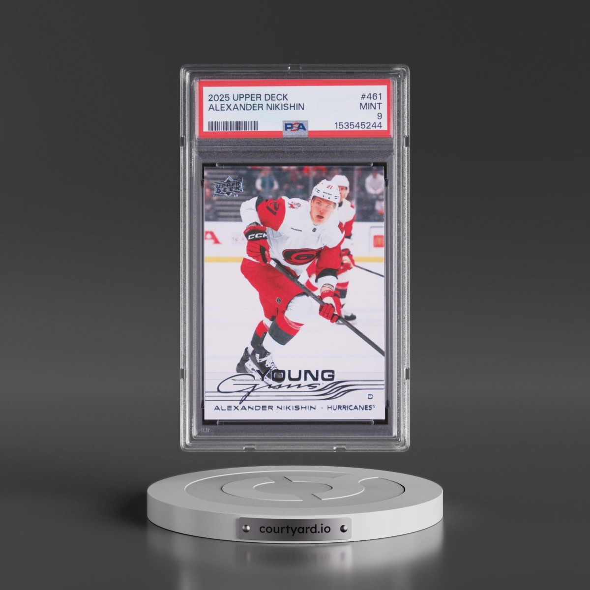 2025 Upper Deck #461 Alexander Nikishin (PSA 9 MINT)
