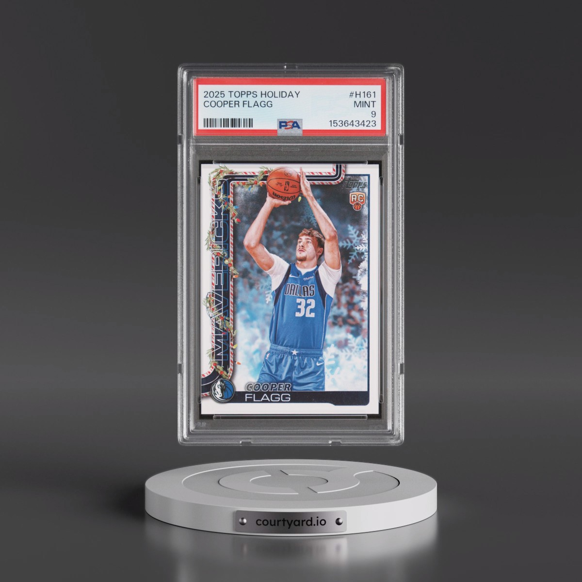2025 Topps Holiday #H161 Cooper Flagg (PSA 9 MINT)