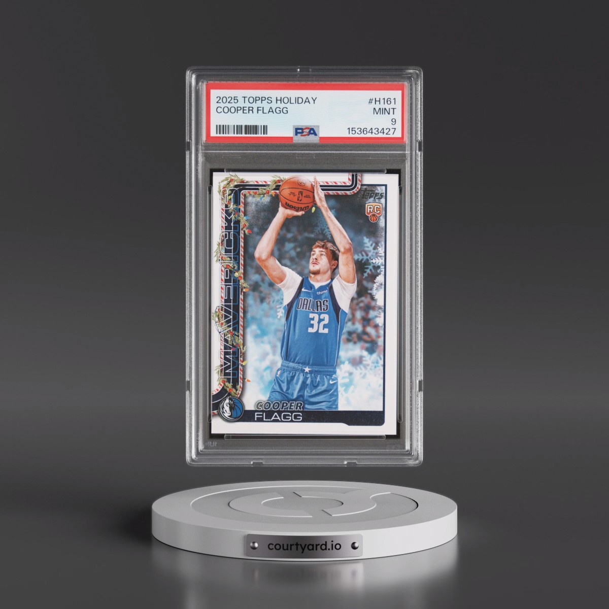 2025 Topps Holiday #H161 Cooper Flagg (PSA 9 MINT)