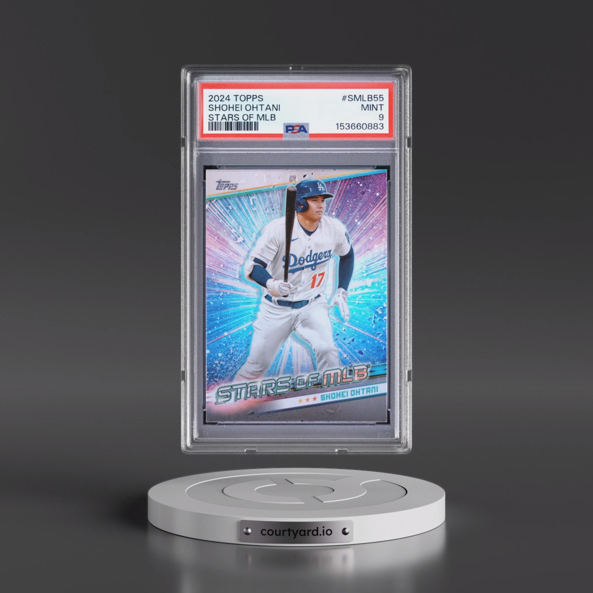 2024 Topps Stars of MLB #SMLB55 Shohei Ohtani - Series 2 (PSA 9 MINT)
