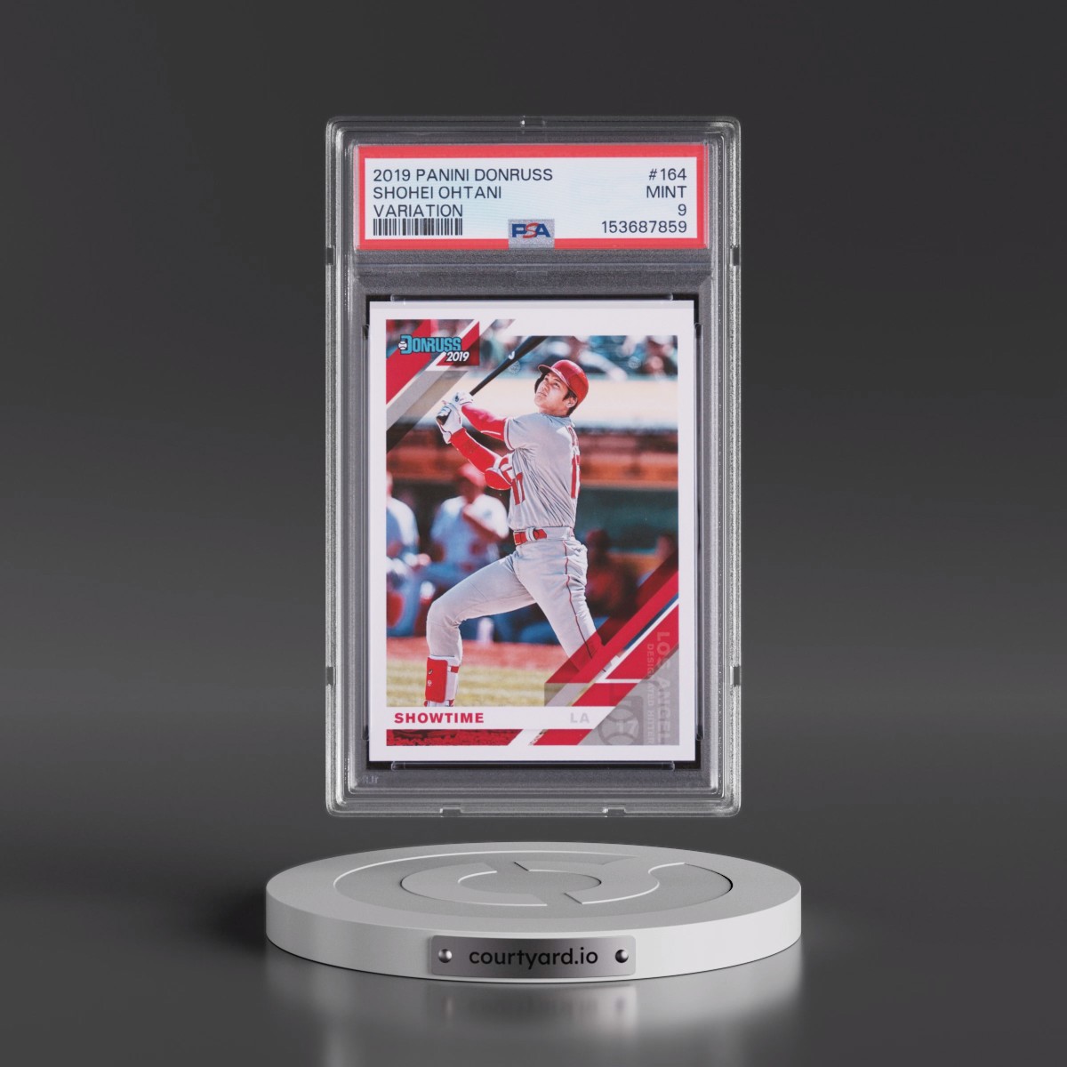2019 Panini Donruss #164 Shohei Ohtani - Variation (PSA 9 MINT)