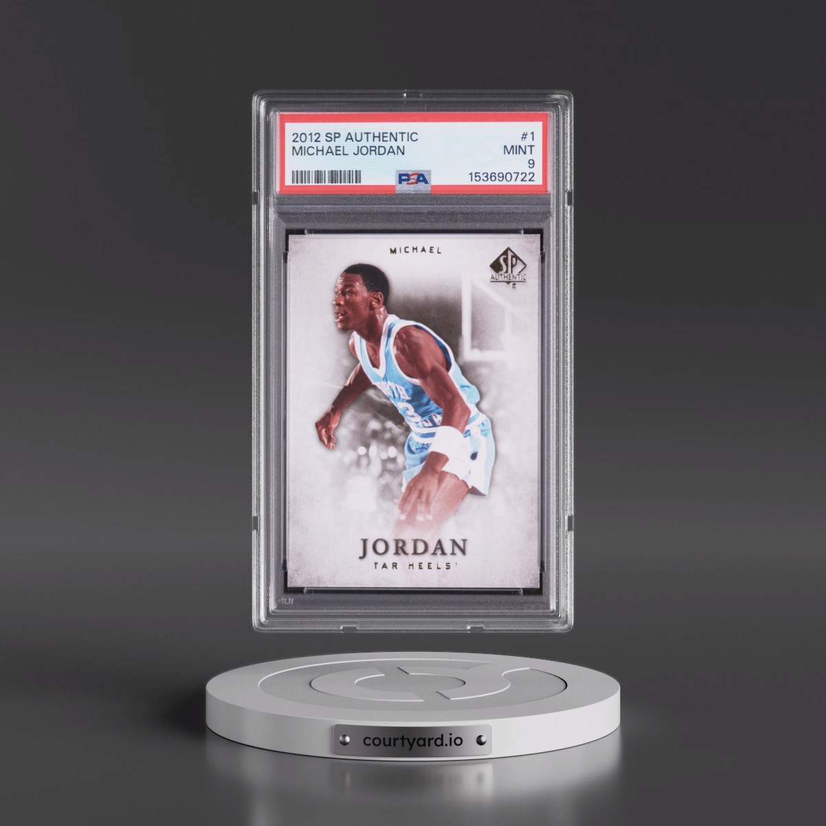 2012 SP Authentic #1 Michael Jordan (PSA 9 MINT)
