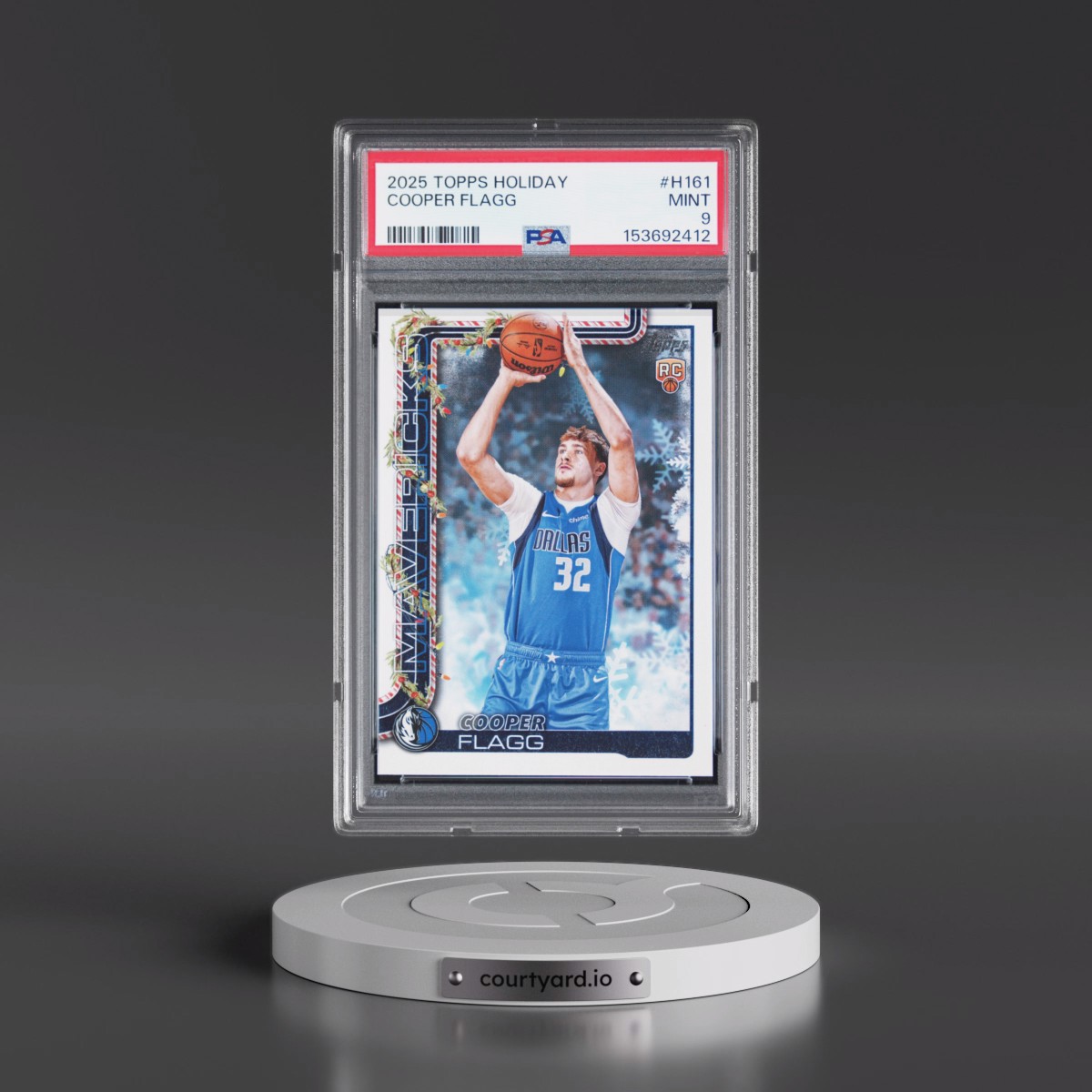 2025 Topps Holiday #H161 Cooper Flagg (PSA 9 MINT)