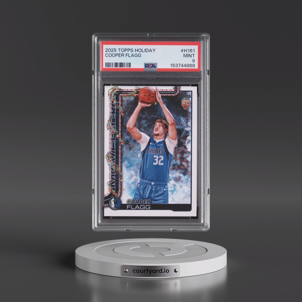 2025 Topps Holiday #H161 Cooper Flagg (PSA 9 MINT)